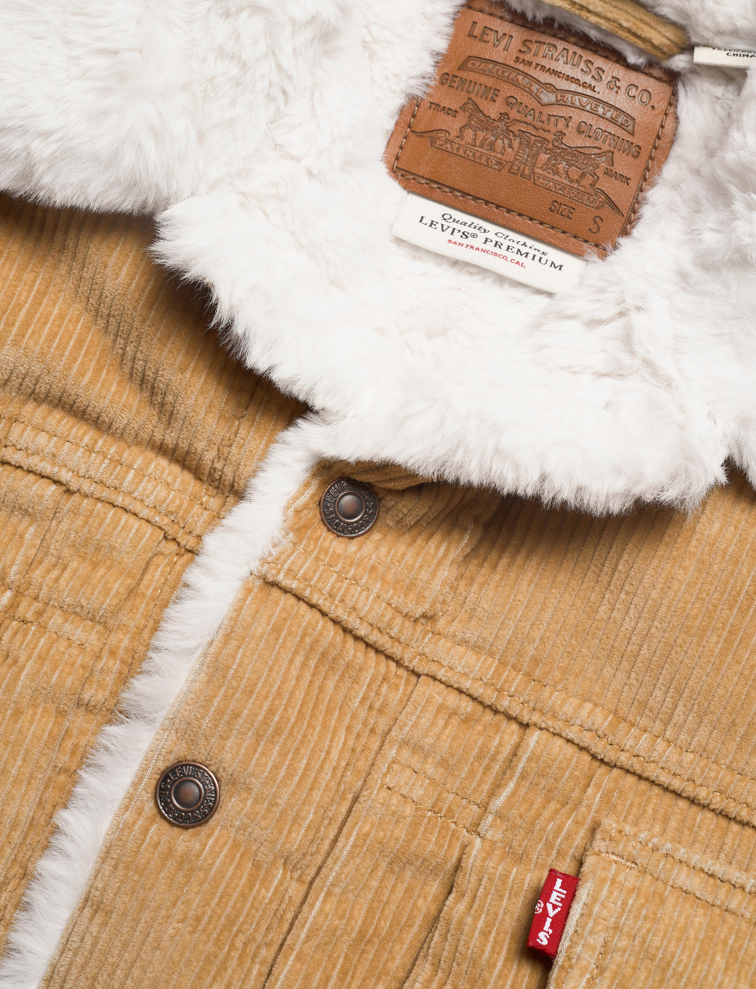 LEVI´S Women - NEW HERITAGE CORD TRUCKR ICED - neutrals - 4