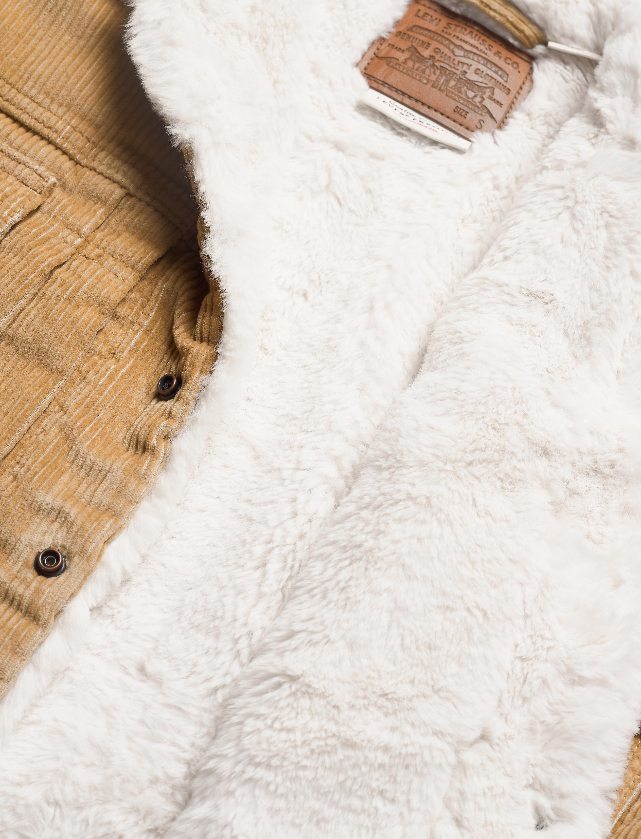 LEVI´S Women - NEW HERITAGE CORD TRUCKR ICED - neutrals - 5