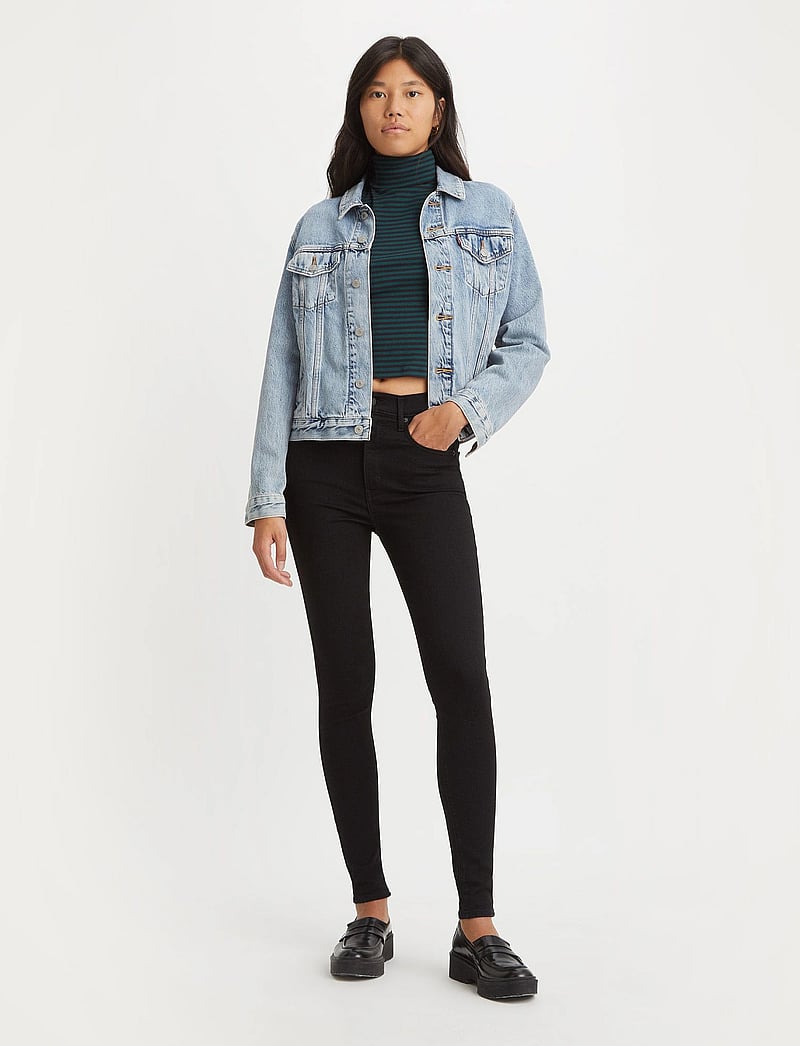 Levi's® - MILE HIGH SUPER SKINNY BLACK C - skinny jeans - blacks - 4