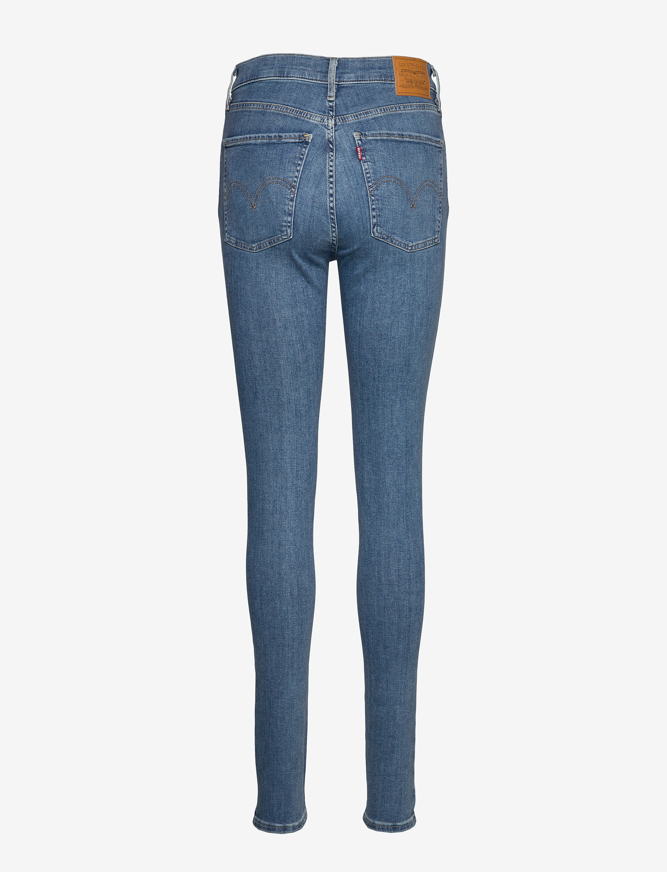 LEVI´S Women - MILE HIGH SUPER SKINNY BETTER - med indigo - worn in - 1