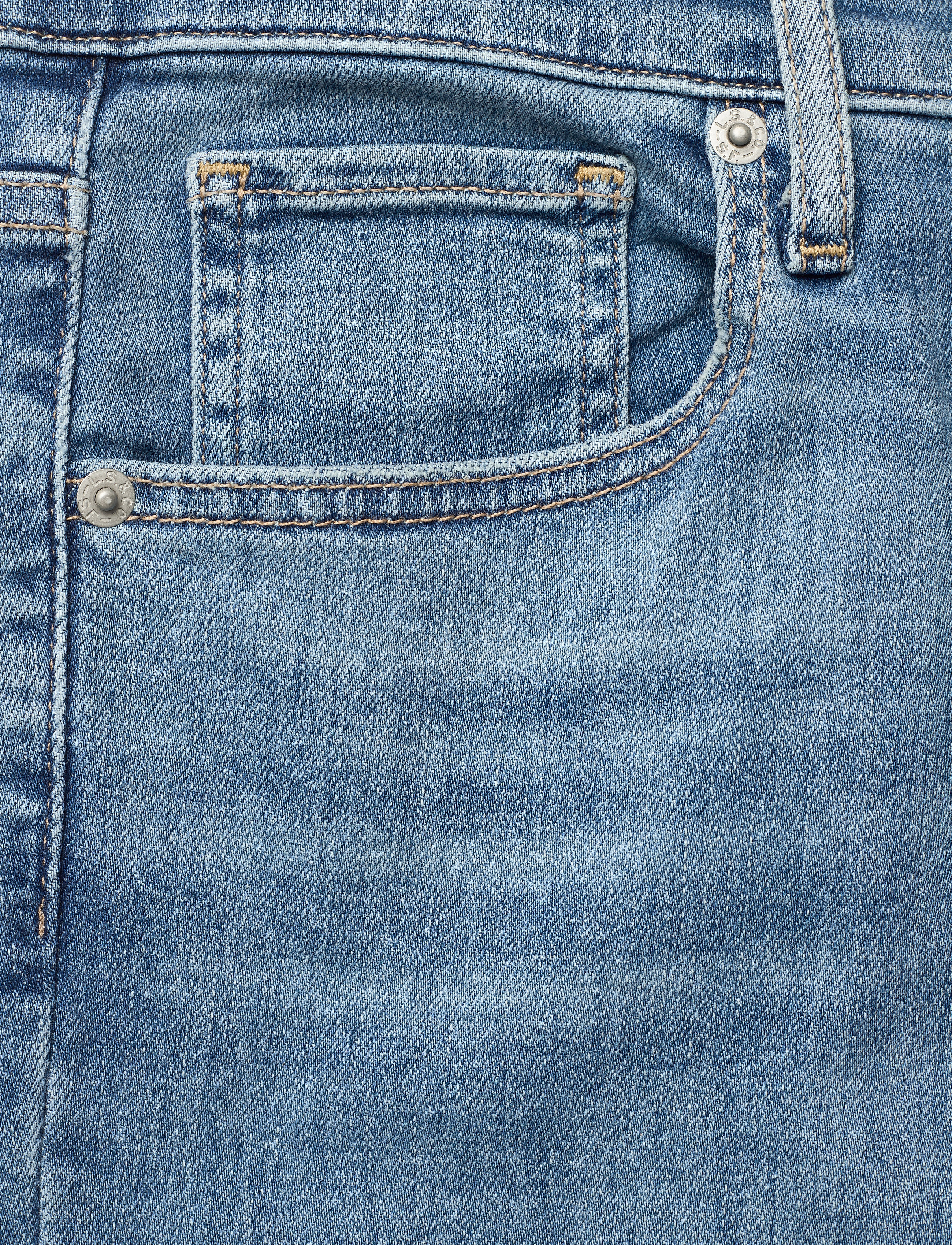 LEVI´S Women - MILE HIGH SUPER SKINNY BETTER - med indigo - worn in - 2