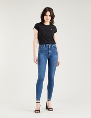 LEVI´S Women - MILE HIGH SUPER SKINNY VENICE - džinsa bikses ar šaurām starām - dark indigo - worn in - 2