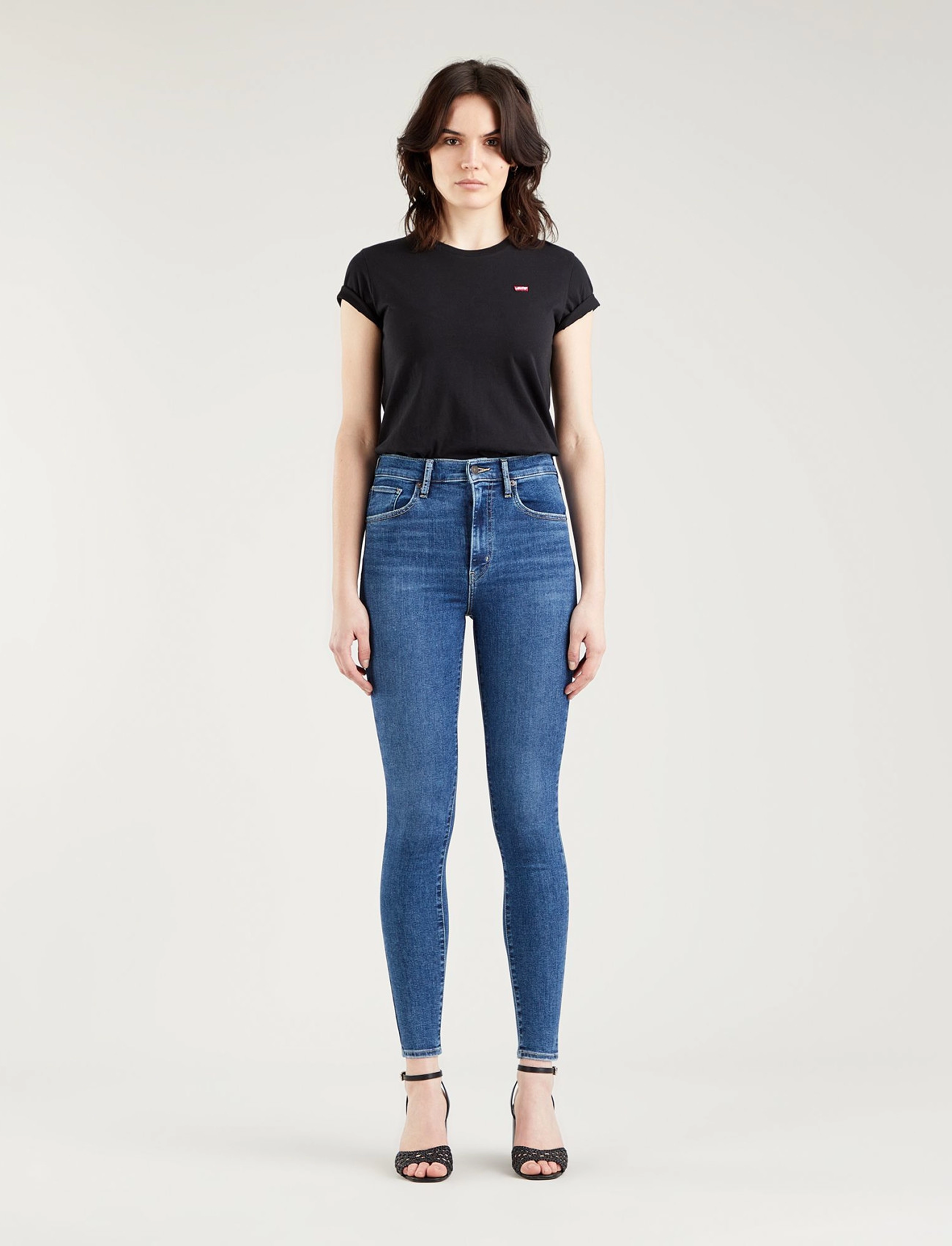Levi's® - MILE HIGH SUPER SKINNY VENICE - dark indigo - worn in - 3