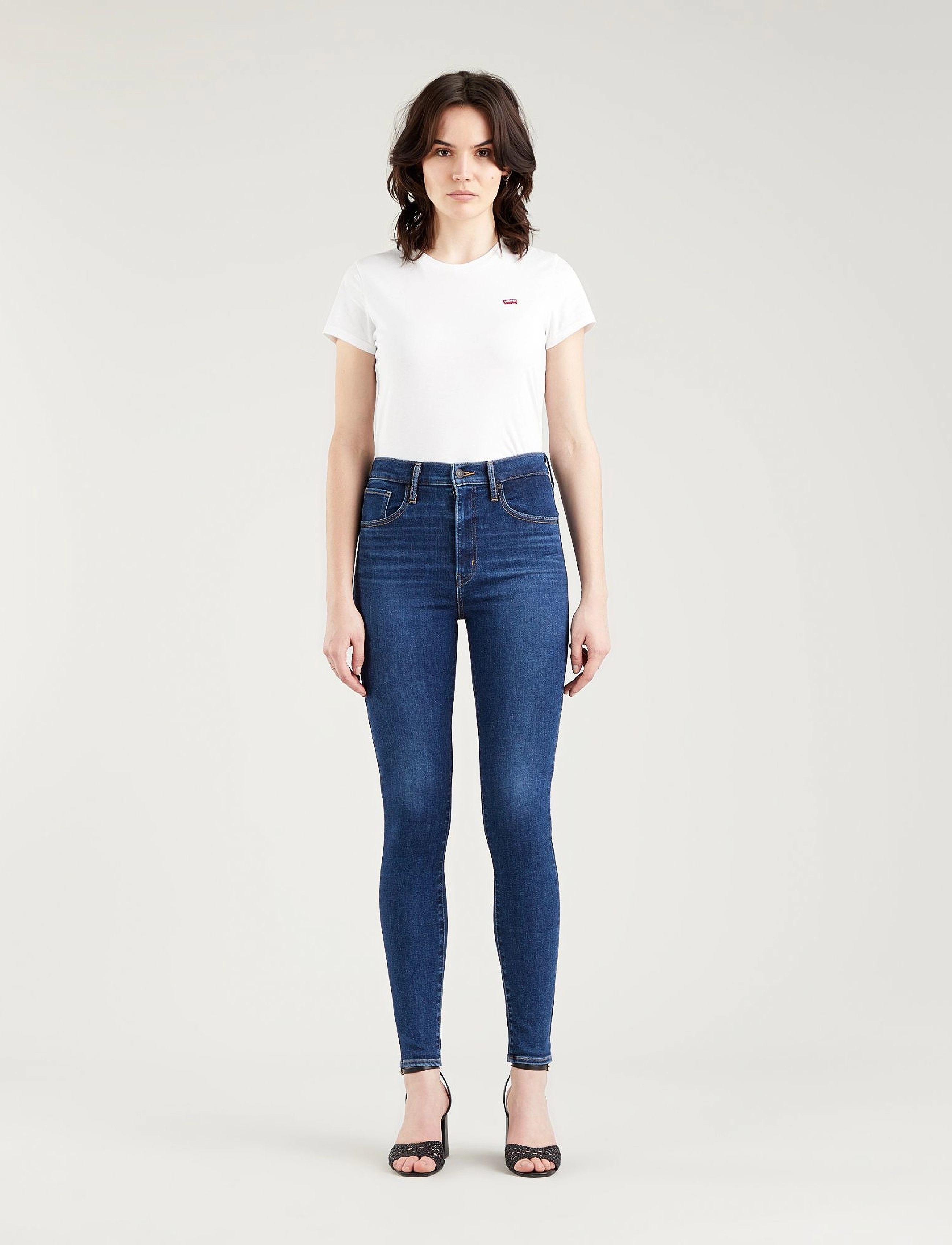 LEVI´S Women - MILE HIGH SUPER SKINNY ROME IN - dark indigo - worn in - 3