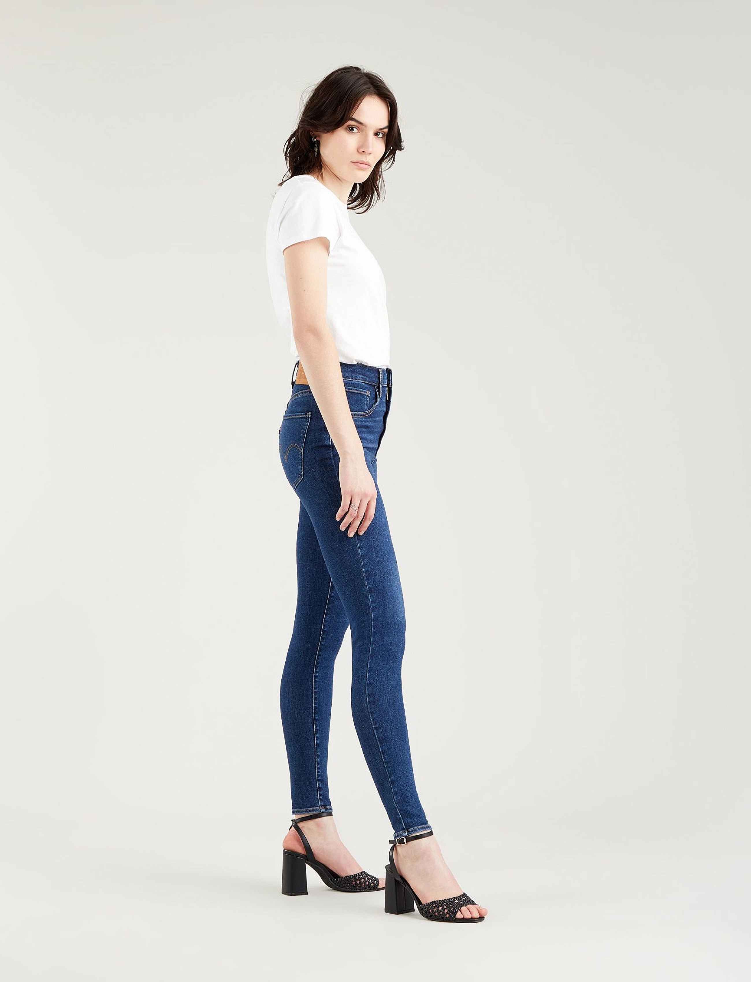 LEVI´S Women - MILE HIGH SUPER SKINNY ROME IN - dark indigo - worn in - 5