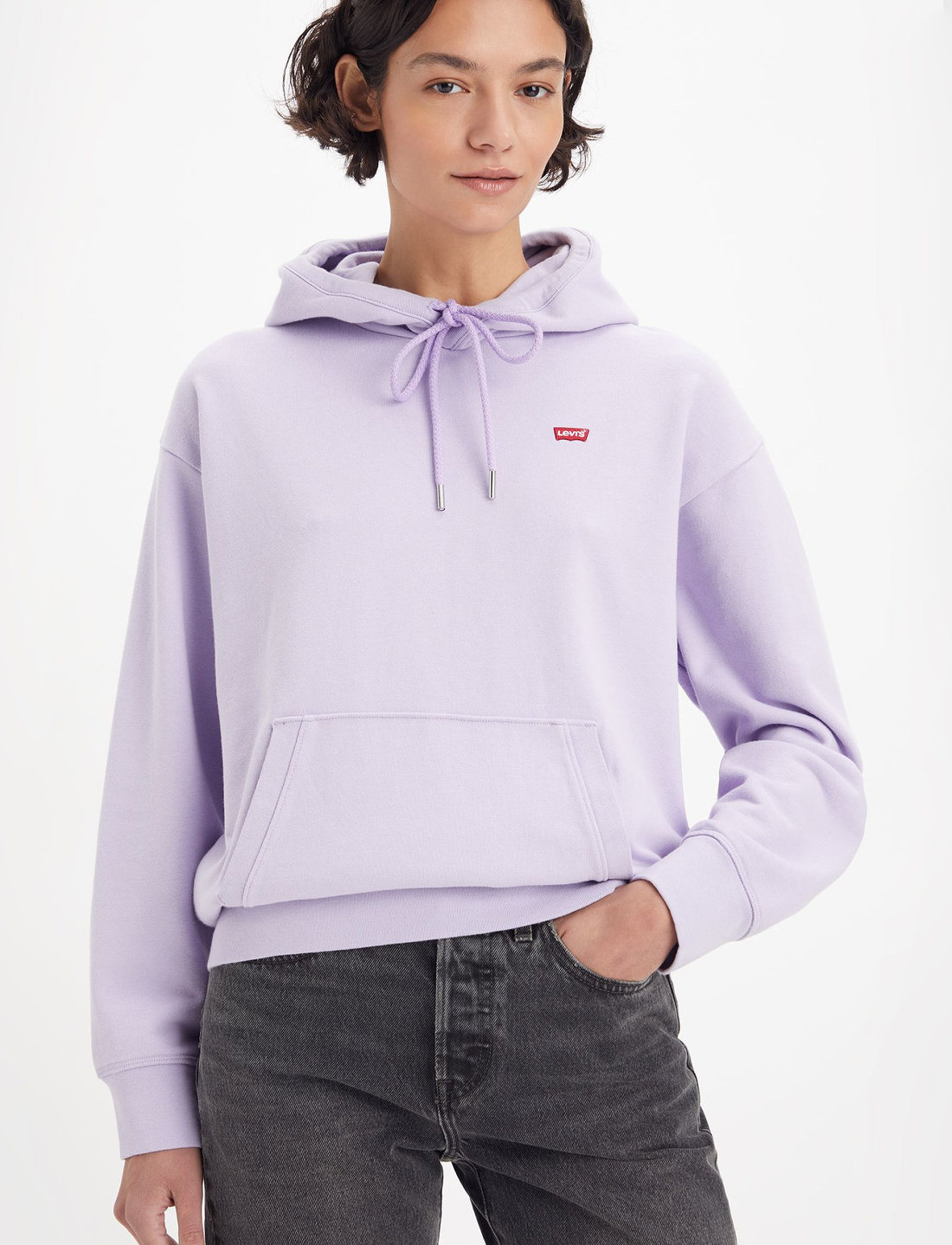 Purple top rose hoodie