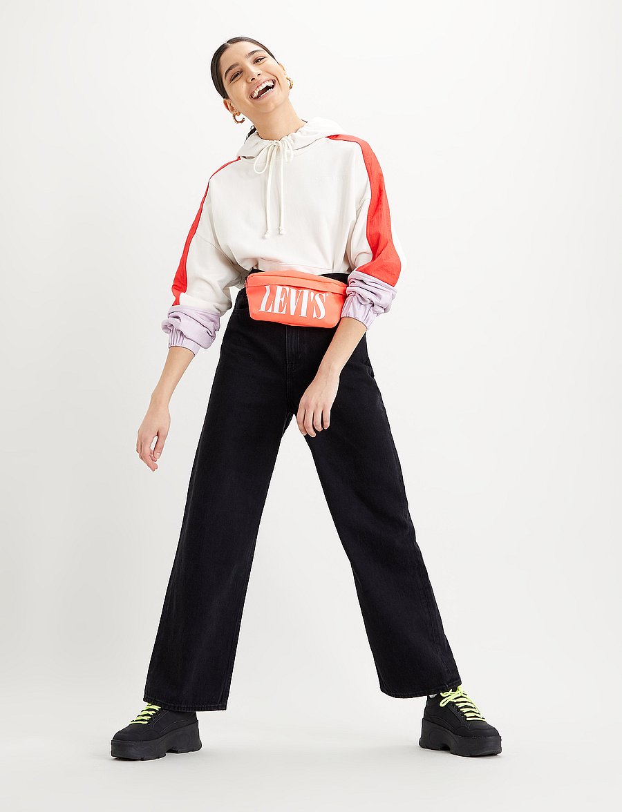 Levi's® - HIGH LOOSE TRAINWRECK - blacks - 0