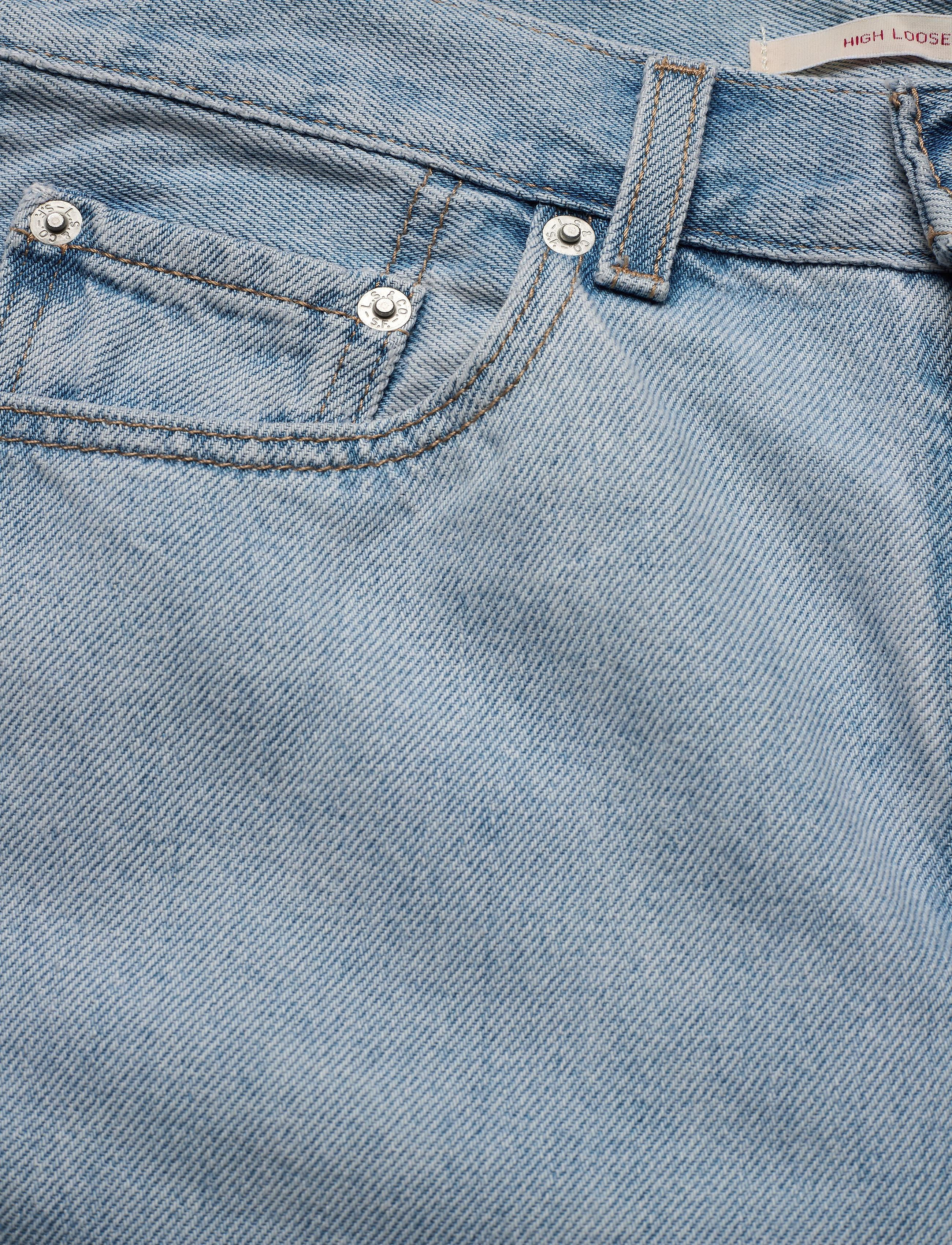 LEVI´S Women - HIGH LOOSE LOOSEY GOOSEY - light indigo - flat finis - 4