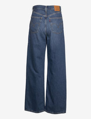 LEVI´S Women - HIGH LOOSE SHOW OFF - jeans met wijde pijpen - dark indigo - worn in - 1