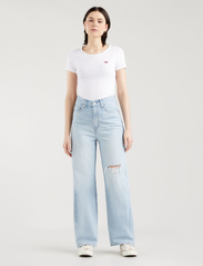 LEVI´S Women - HIGH LOOSE IM A FACT - džinsa bikses ar platām starām - light indigo - flat finis - 3
