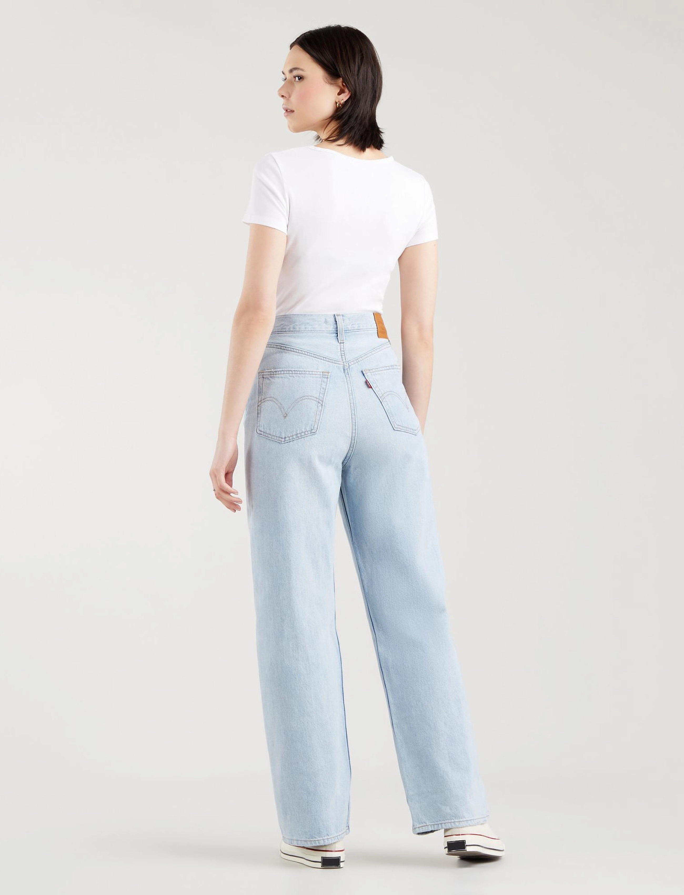 Levi's® - HIGH LOOSE IM A FACT - light indigo - flat finis - 4