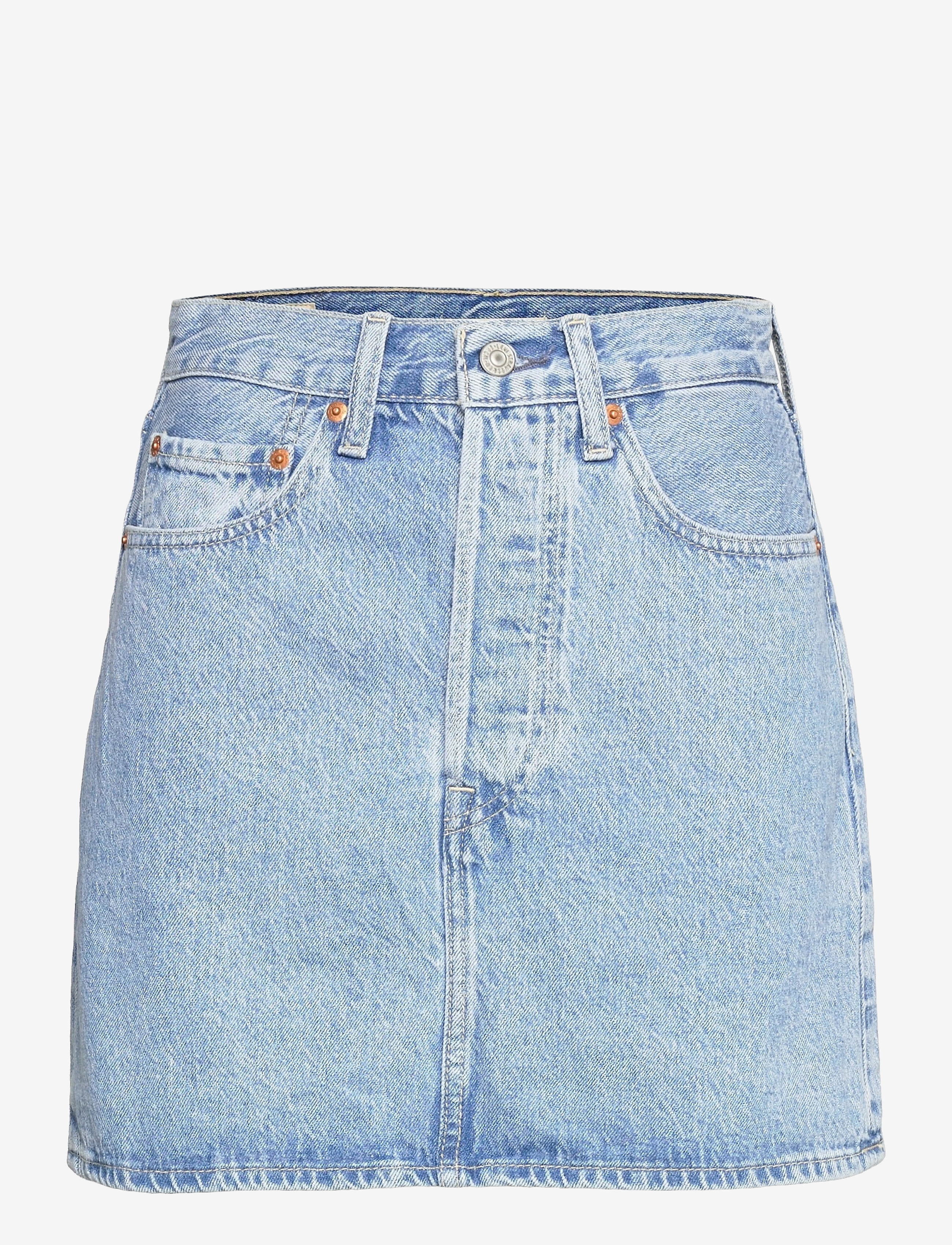LEVI´S Women - RIBCAGE SKIRT LIVING LEGEND - light indigo - flat finis - 1
