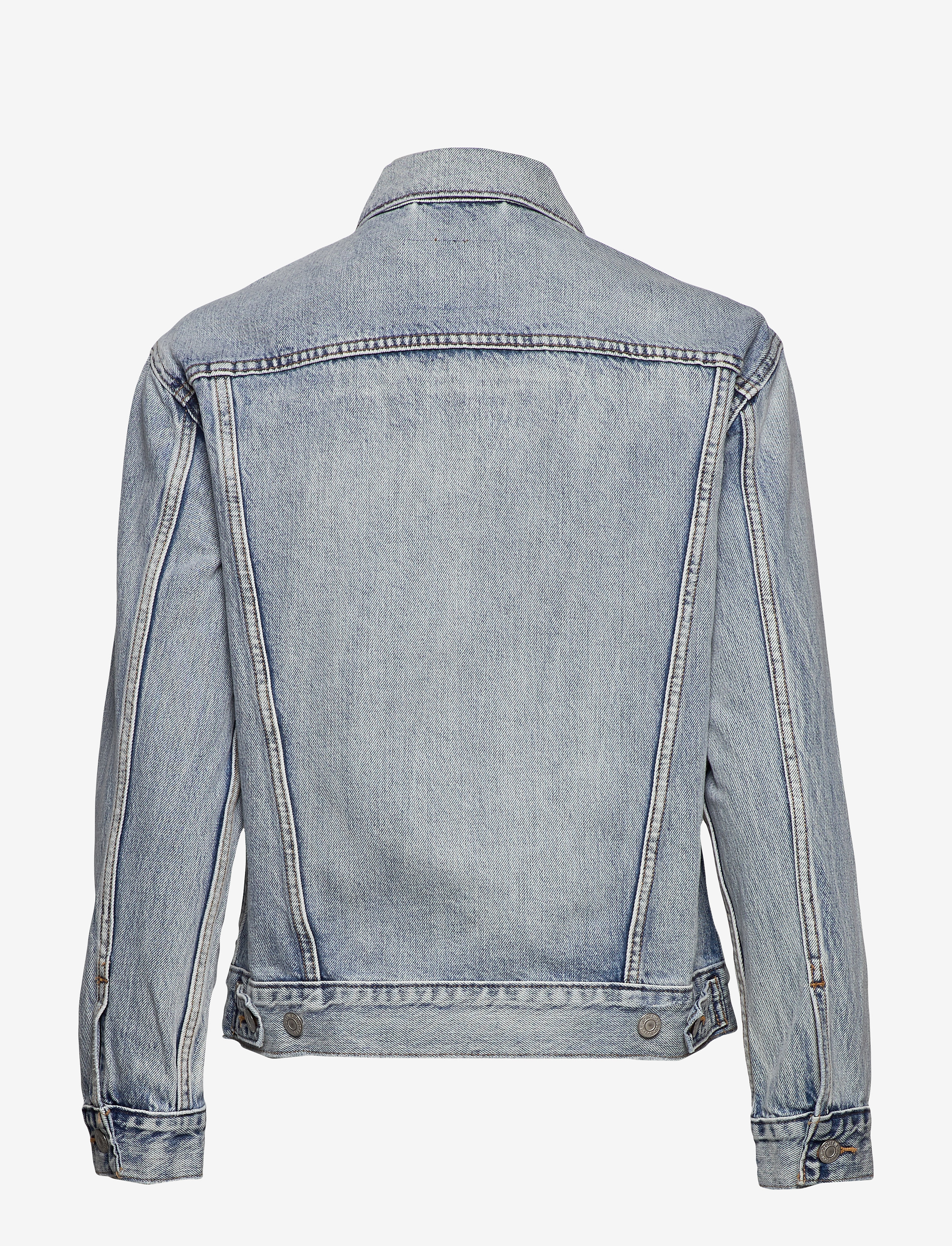 LEVI´S Women - EXBOYFRIEND TRUCKER EXTRAORDIN - light indigo - worn in - 1