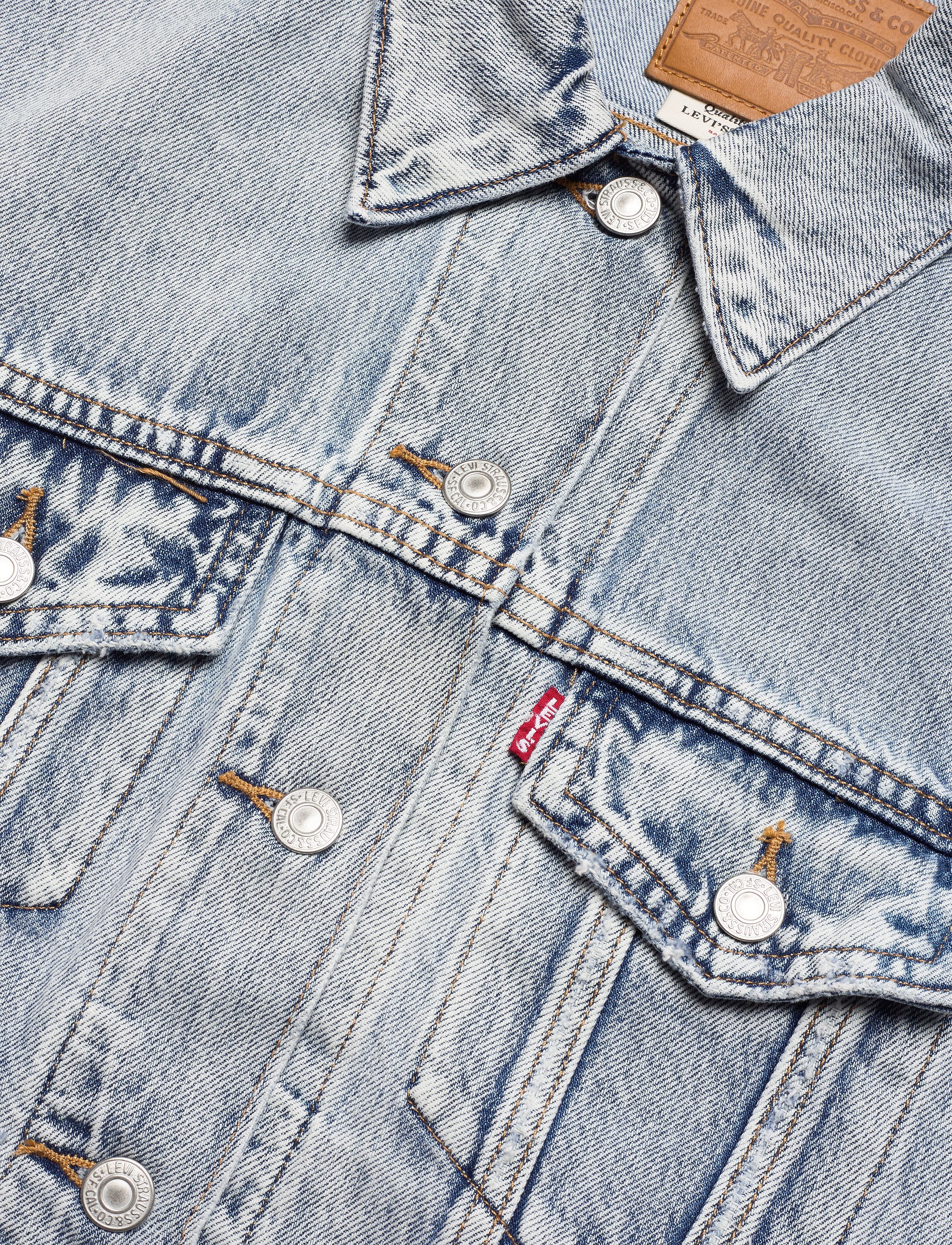 LEVI´S Women - EXBOYFRIEND TRUCKER EXTRAORDIN - light indigo - worn in - 2