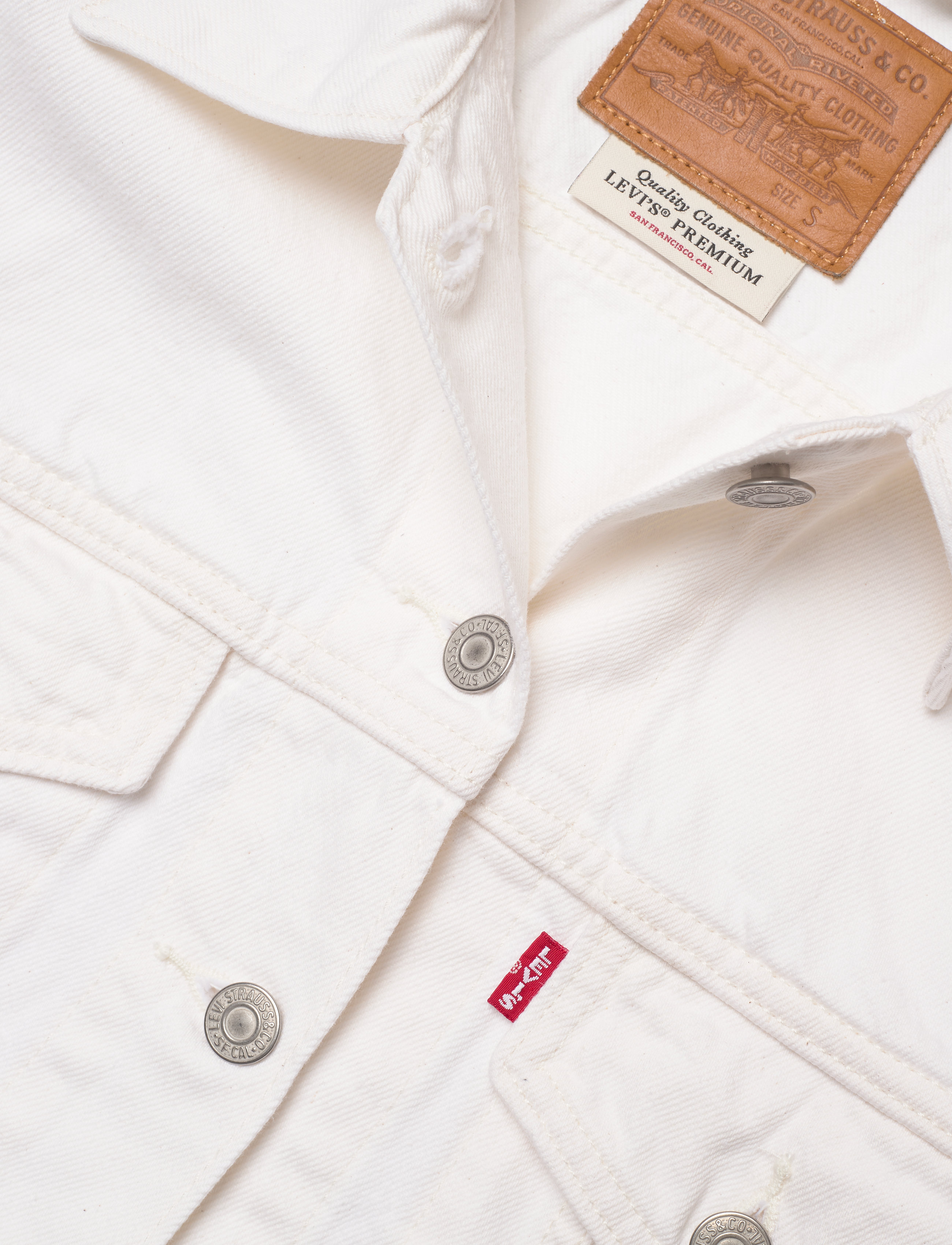 LEVI´S Women - EXBOYFRIEND TRUCKER WHITE CELL - neutrals - 2