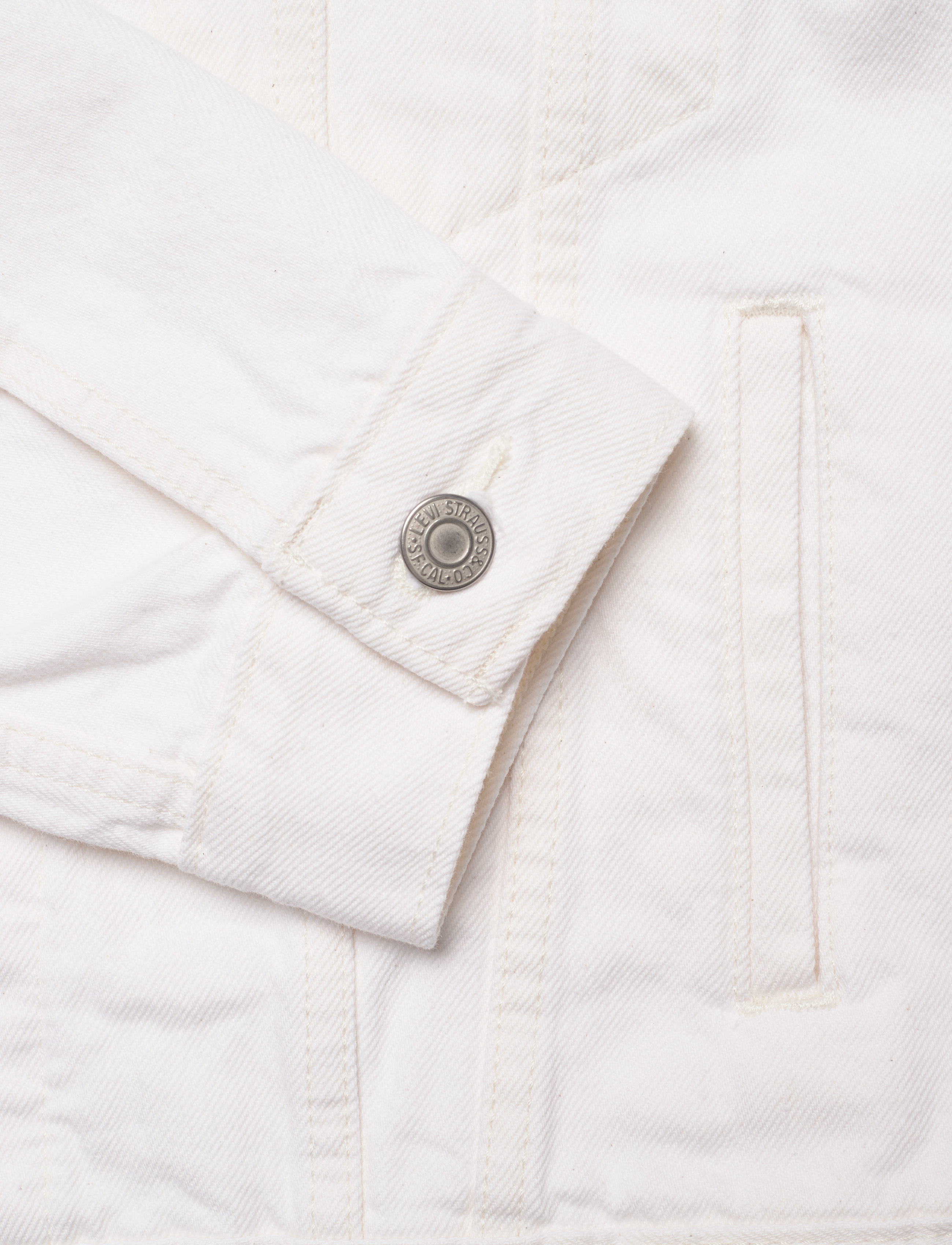 LEVI´S Women - EXBOYFRIEND TRUCKER WHITE CELL - neutrals - 3