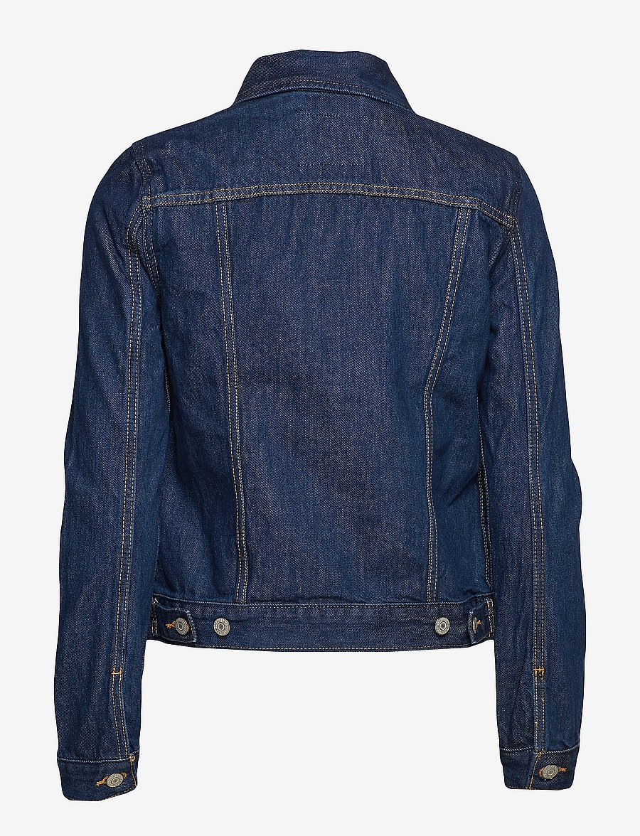 Levi's® - ORIGINAL TRUCKER CLEAN DARK AU - vårjakker - dark indigo - flat finish - 2