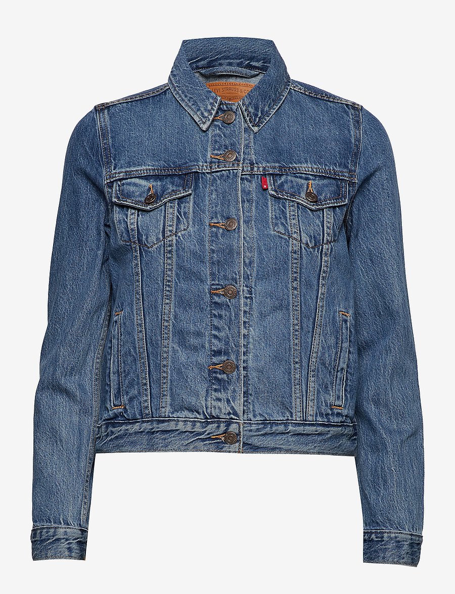 Levi's® - ORIGINAL TRUCKER SOFT AS BUTTE - jeansjacken - med indigo - worn in - 2