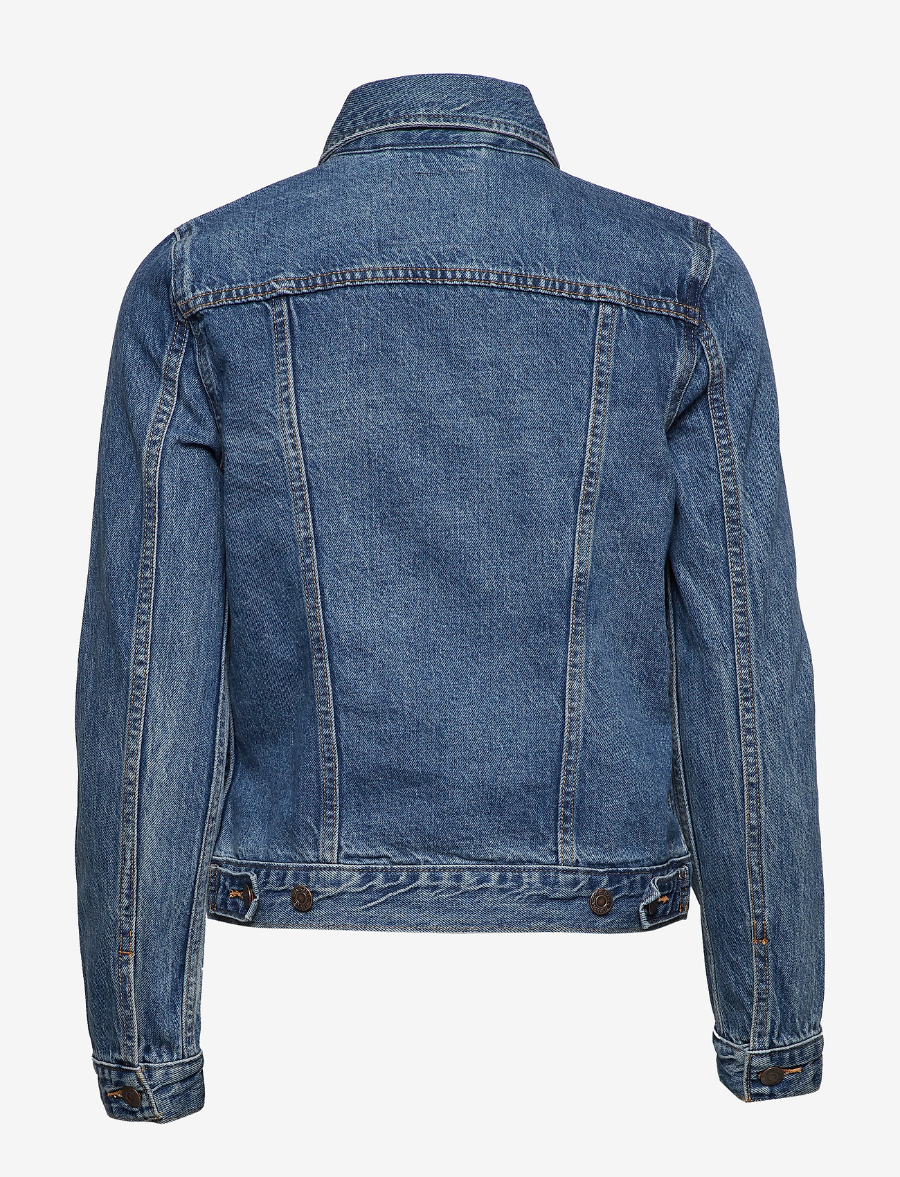 Levi's® - ORIGINAL TRUCKER SOFT AS BUTTE - jeansjackor - med indigo - worn in - 3