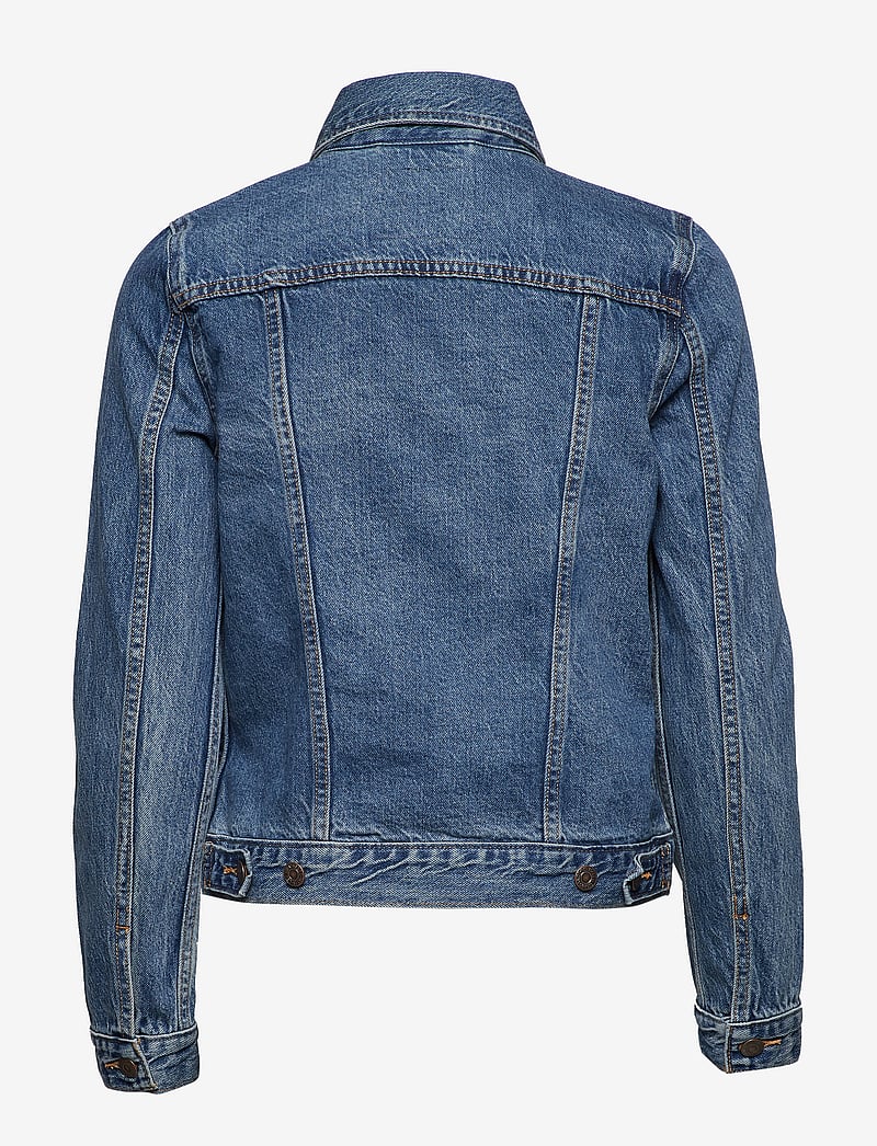 Levi's® - ORIGINAL TRUCKER SOFT AS BUTTE - jeansjackor - med indigo - worn in - 3