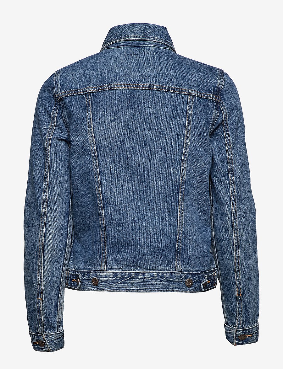 Levi's® - ORIGINAL TRUCKER SOFT AS BUTTE - jeansjacken - med indigo - worn in - 3