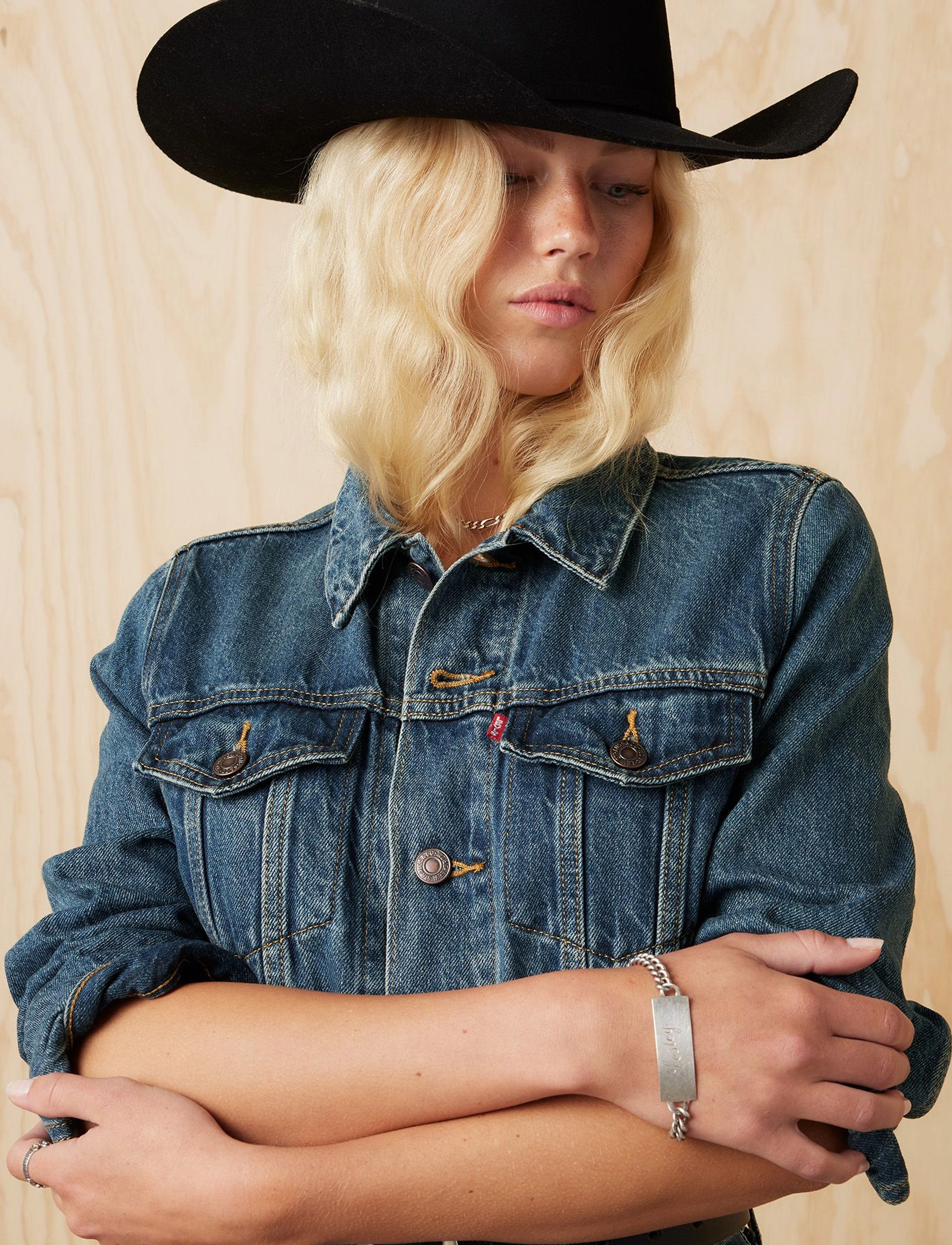 LEVIS ® Övergångsjacka 'Original Trucker Jacket' dam – bild 5