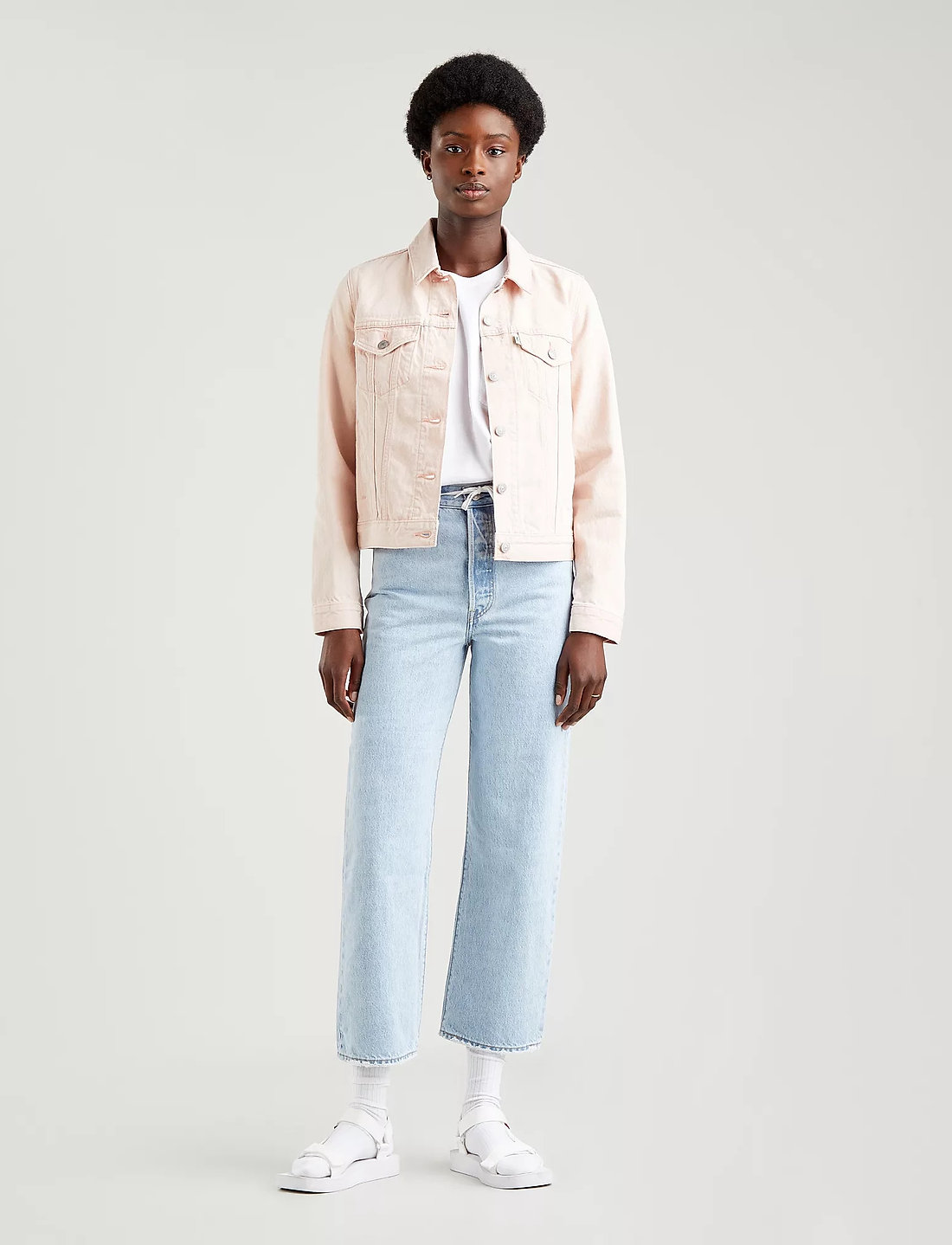 LEVI S Women Original Trucker Yd Botanical 130 . Buy Denim jackets from LEVI S Women online at Boozt . Fast delivery and easy returns