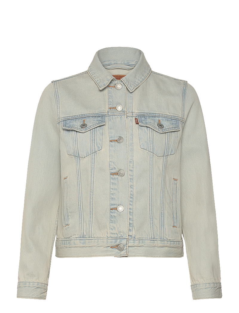 Levi's® - ORIGINAL TRUCKER DE ORO TRUCKE - frühlingsjacken - light indigo - flat finis - 0