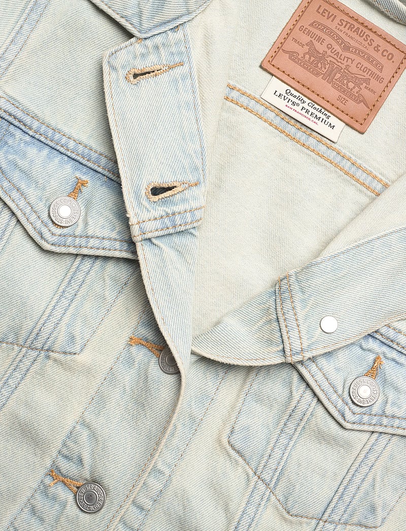 Levi's® - ORIGINAL TRUCKER DE ORO TRUCKE - frühlingsjacken - light indigo - flat finis - 2