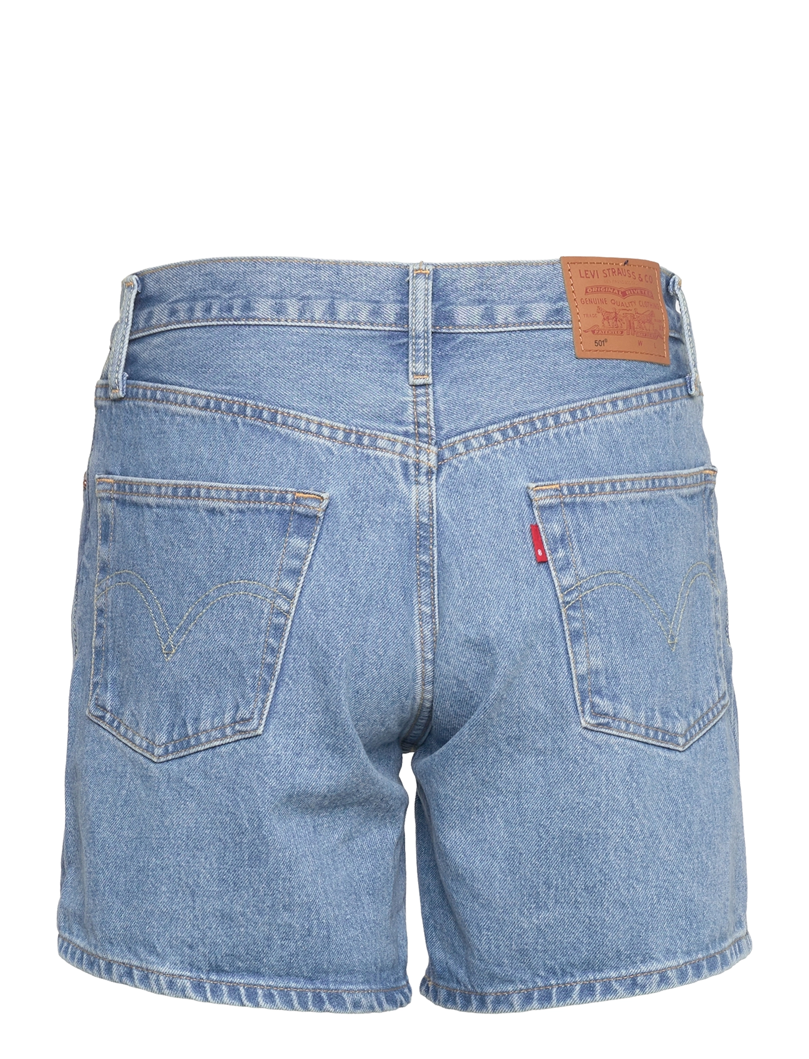 Levi's® - 501 ROLLED SHORT ORINDA NIGHT - med indigo - worn in - 1
