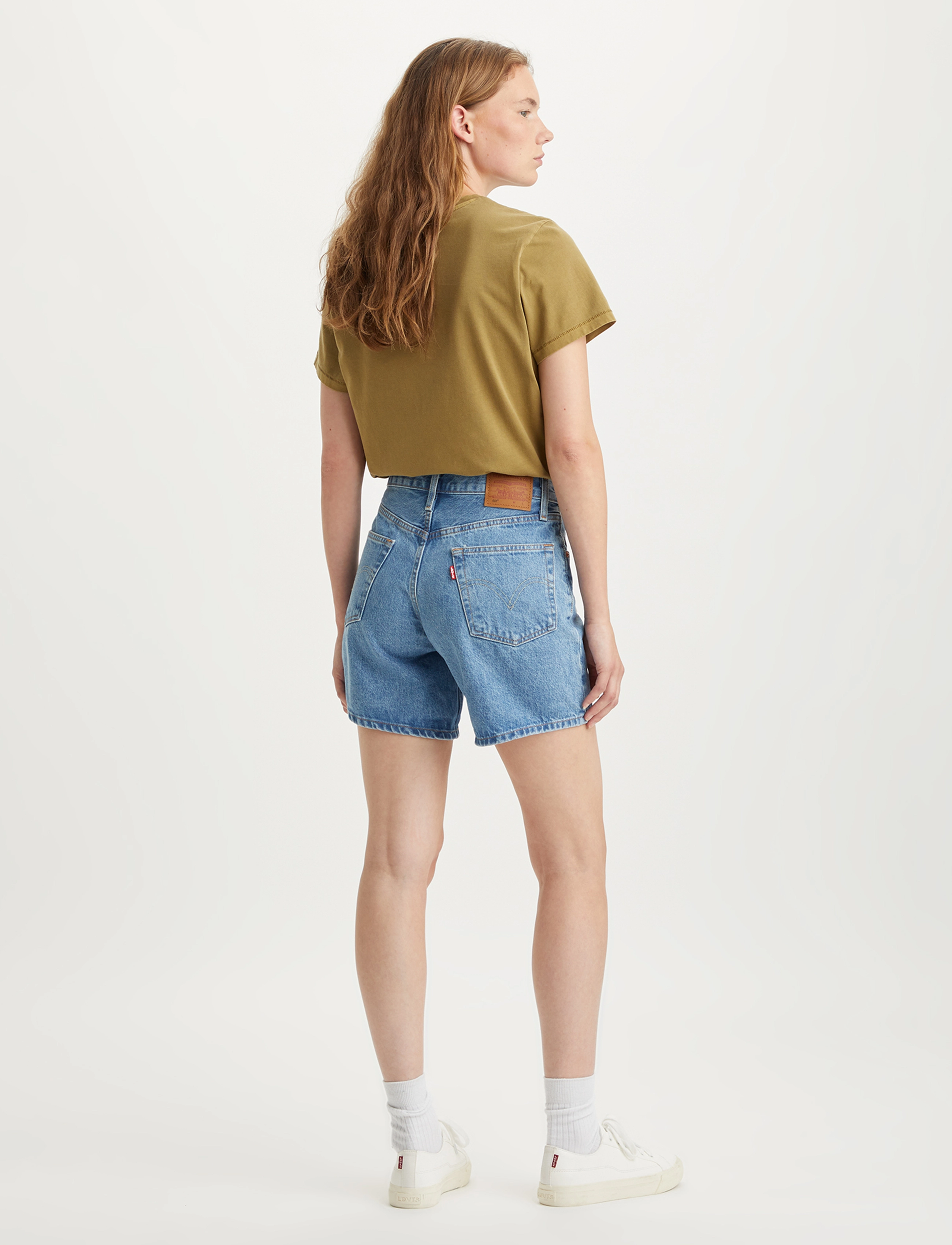 Levi's® - 501 ROLLED SHORT ORINDA NIGHT - med indigo - worn in - 4