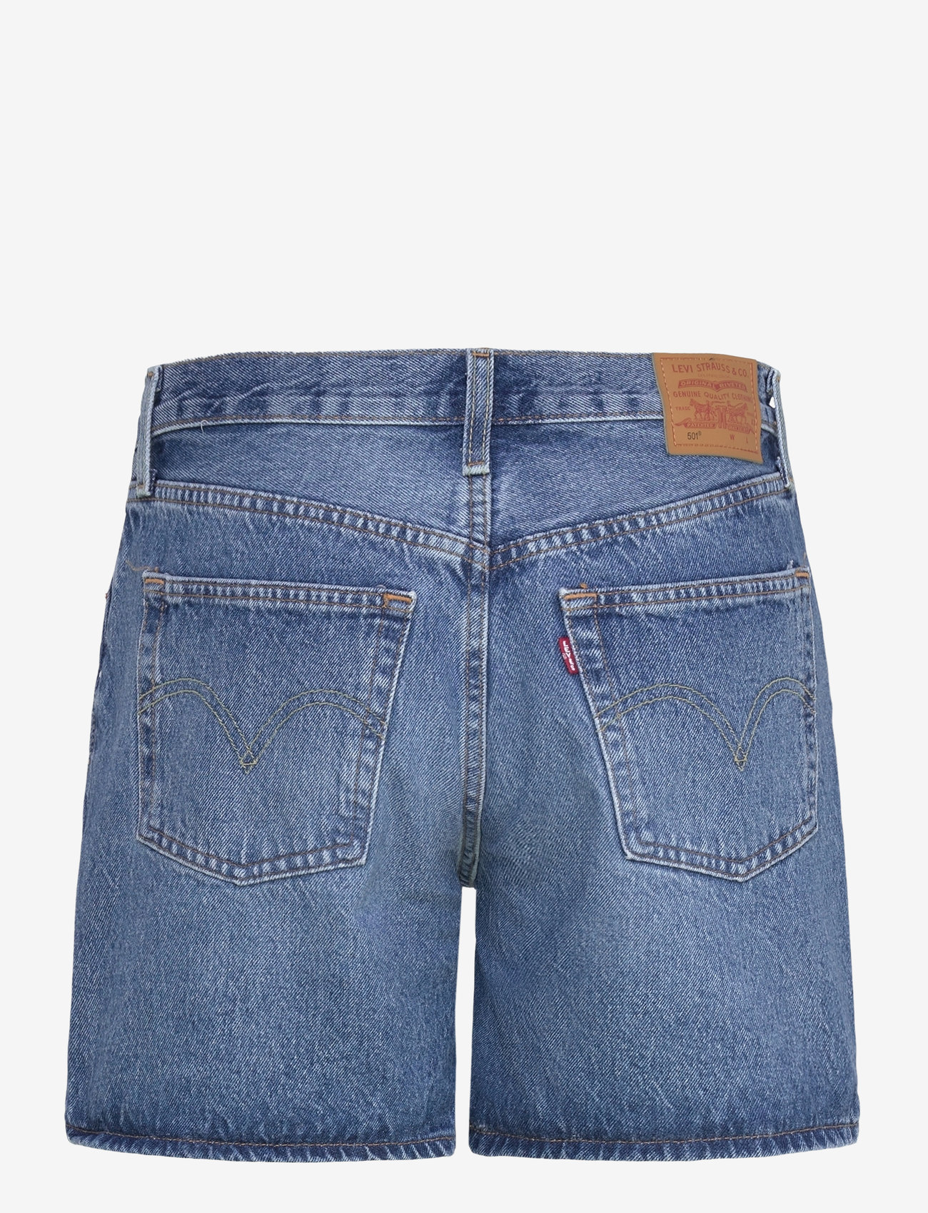 Levi's® - 501 ROLLED SHORT MUST BE MINE - jorts - dark indigo - worn in - 2