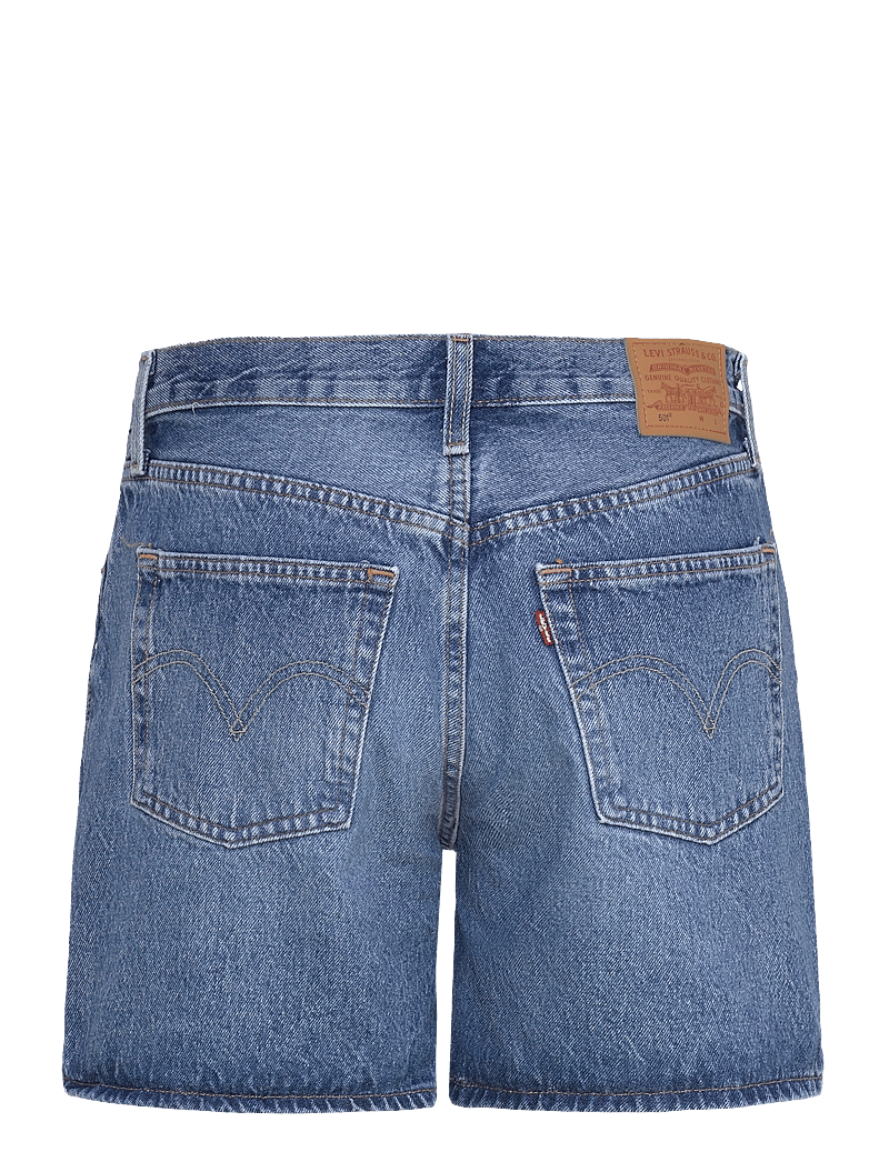 Levi's® - 501 ROLLED SHORT MUST BE MINE - jorts - dark indigo - worn in - 2