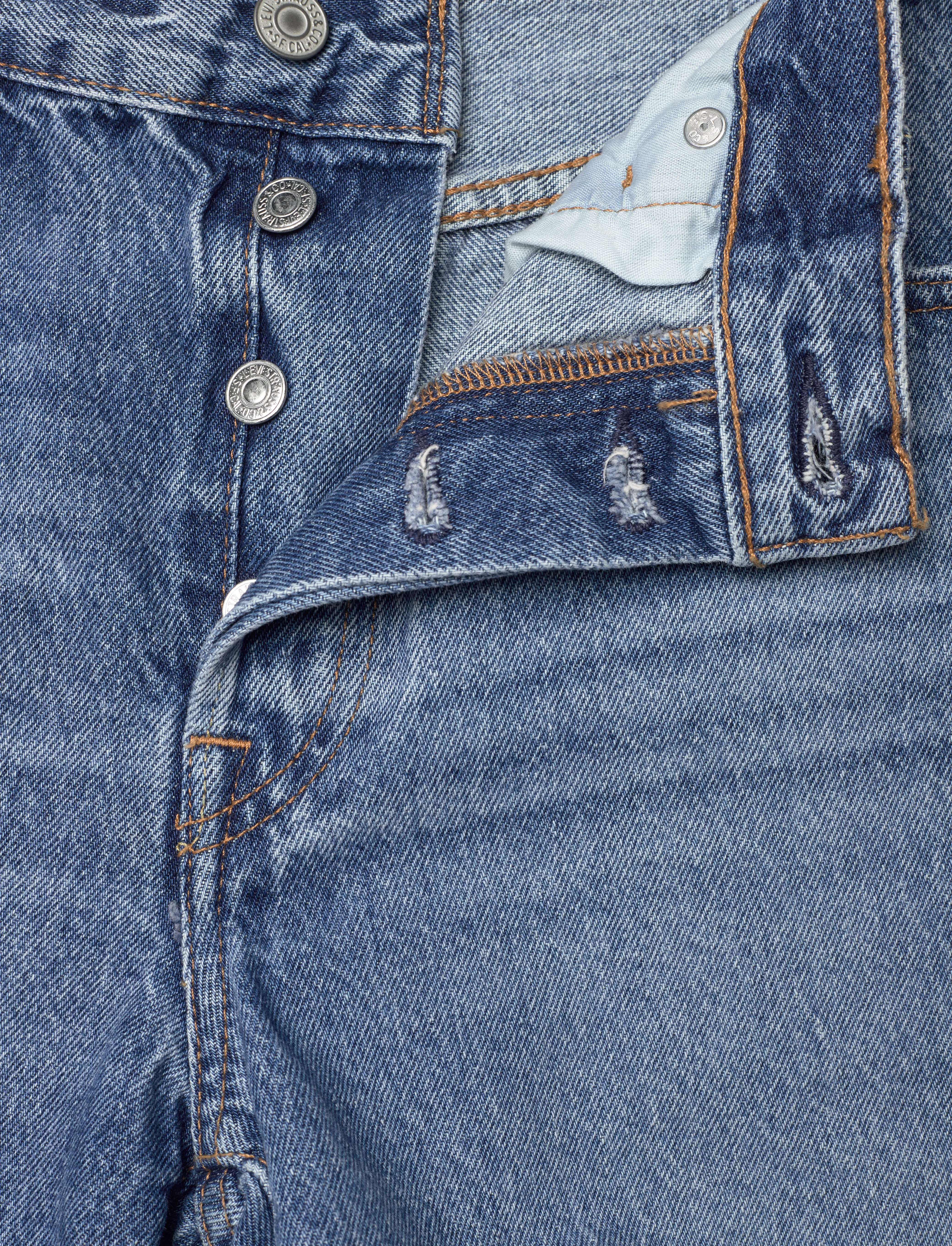 Levi's® - 501 ROLLED SHORT MUST BE MINE - dark indigo - worn in - 5
