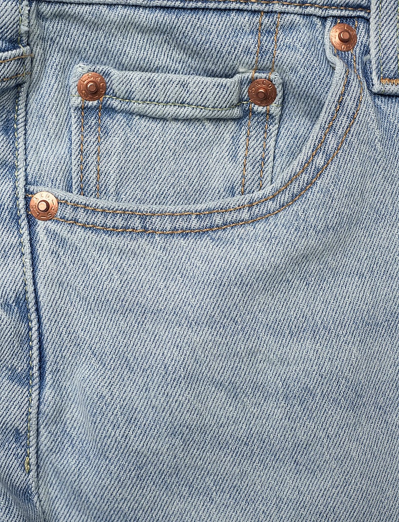 Levi's® - 501 ROLLED SHORT CHAMELEON COP - light indigo - worn in - 4