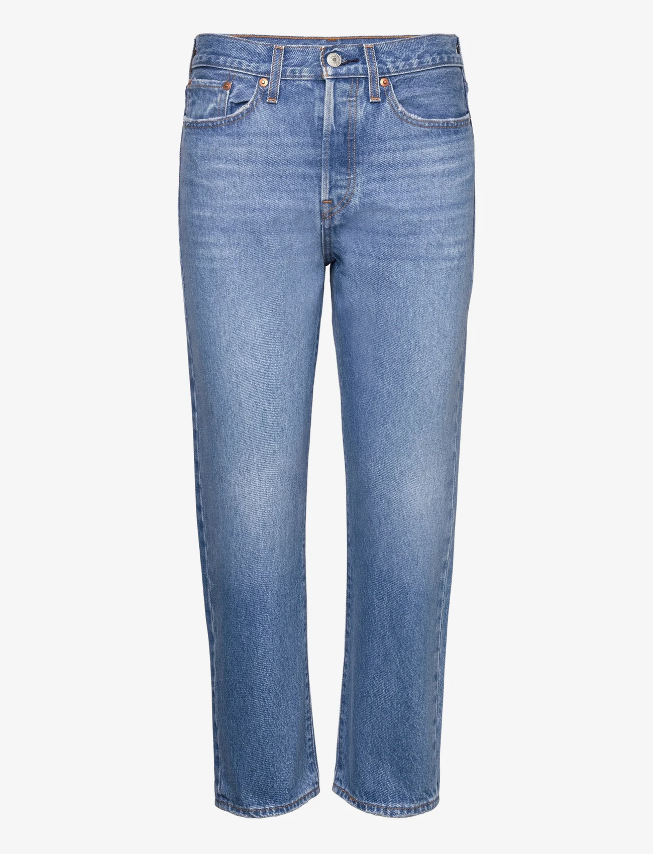 LEVI´S Women - WEDGIE STRAIGHT OXNARD HAZE - raka jeans - dark indigo - worn in - 0