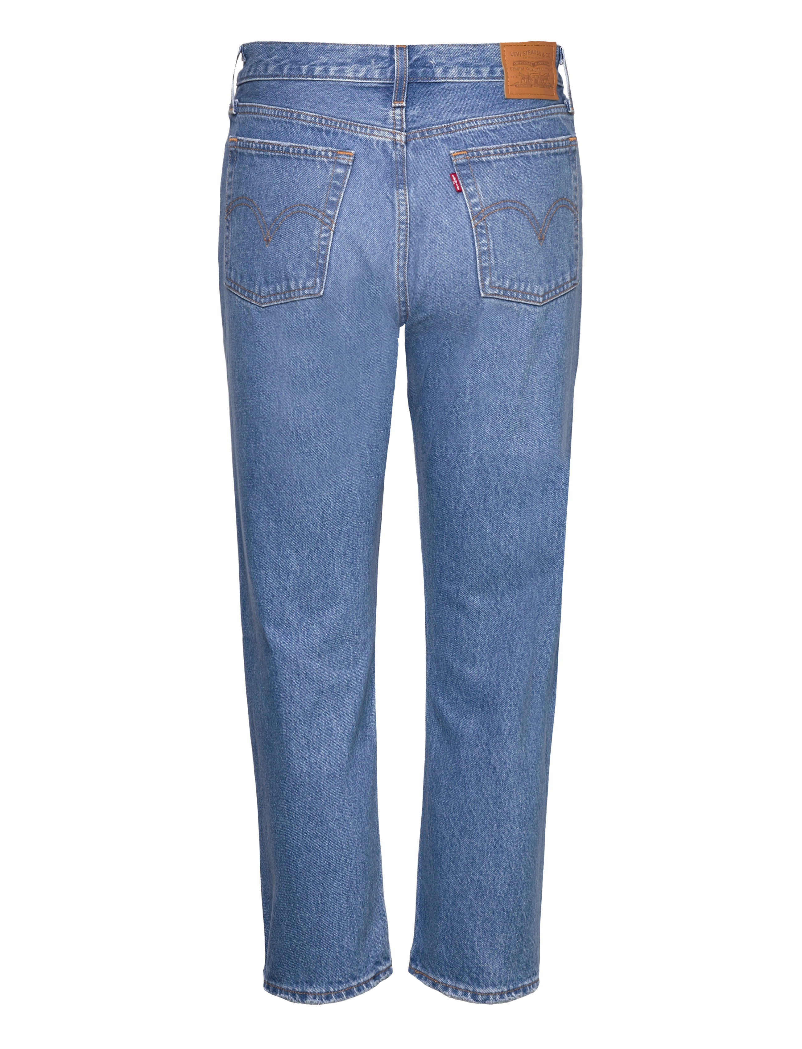 Levi's® - WEDGIE STRAIGHT OXNARD HAZE - dark indigo - worn in - 1