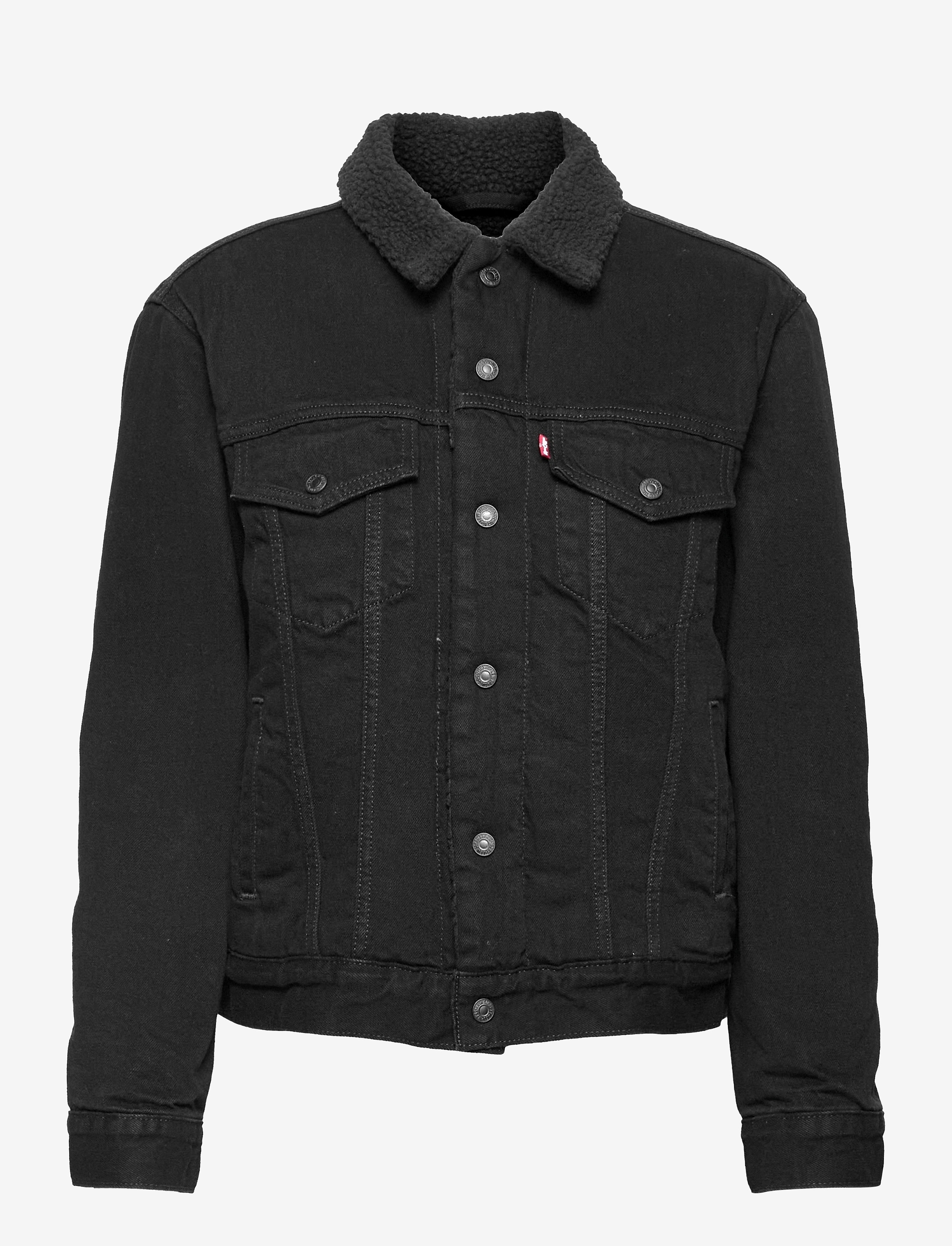 Levi's® - EXBF SHERPA TRUCKER YES BLACK - blacks - 1