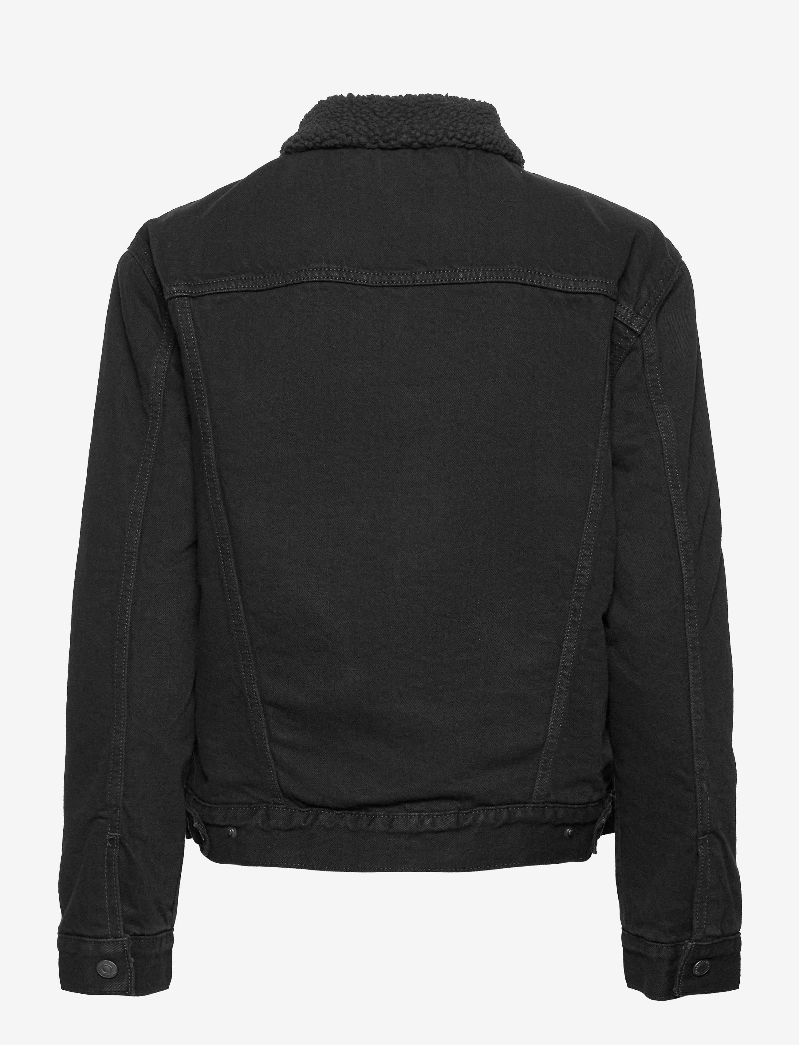 Levi's® - EXBF SHERPA TRUCKER YES BLACK - blacks - 2