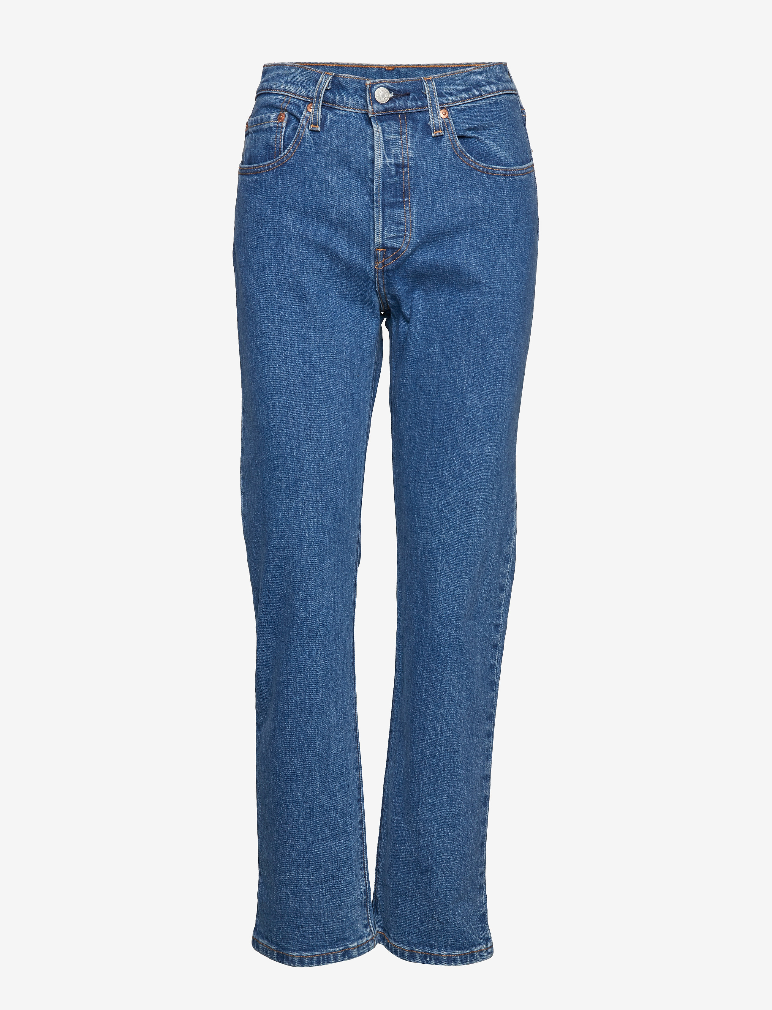 LEVI´S Women - 501 CROP JIVE STONEWASH - med indigo - flat finish - 0