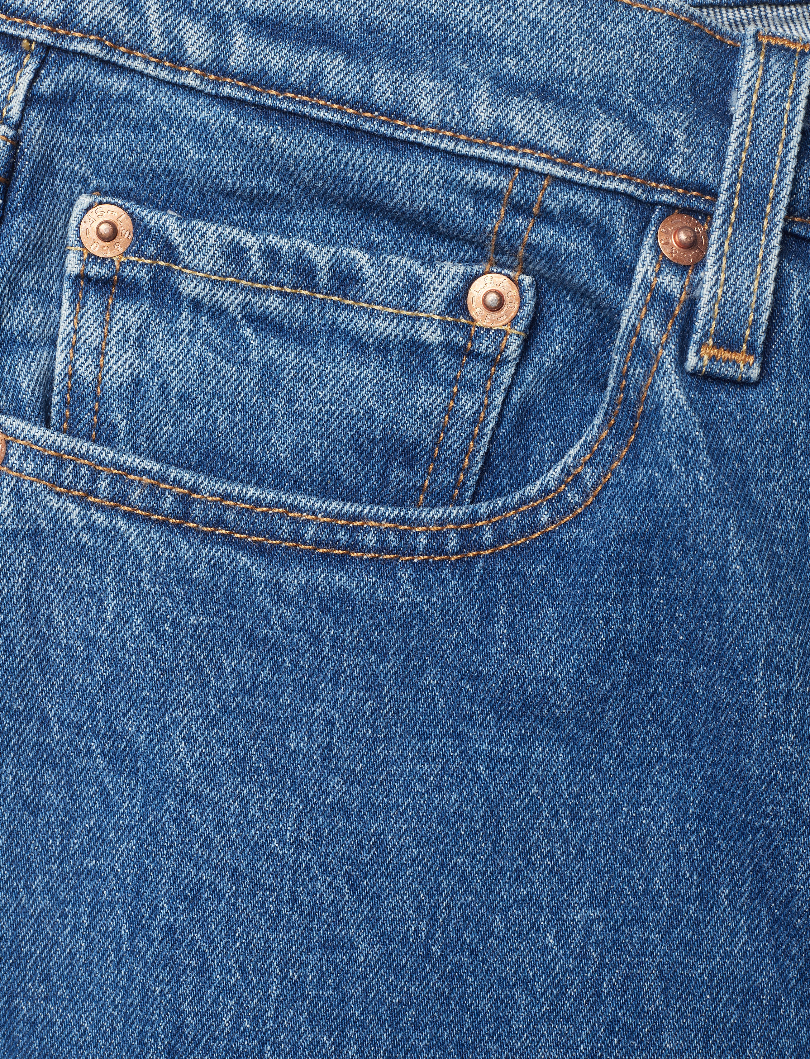 LEVI´S Women - 501 CROP JIVE STONEWASH - med indigo - flat finish - 2