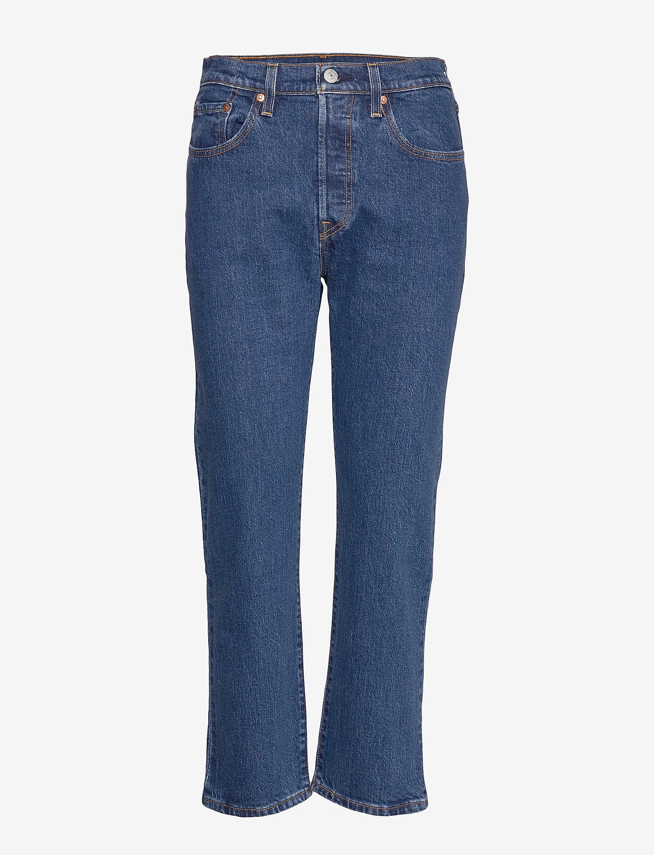 LEVI´S Women - 501 CROP CHARLESTON VISION - light indigo - worn in - 0