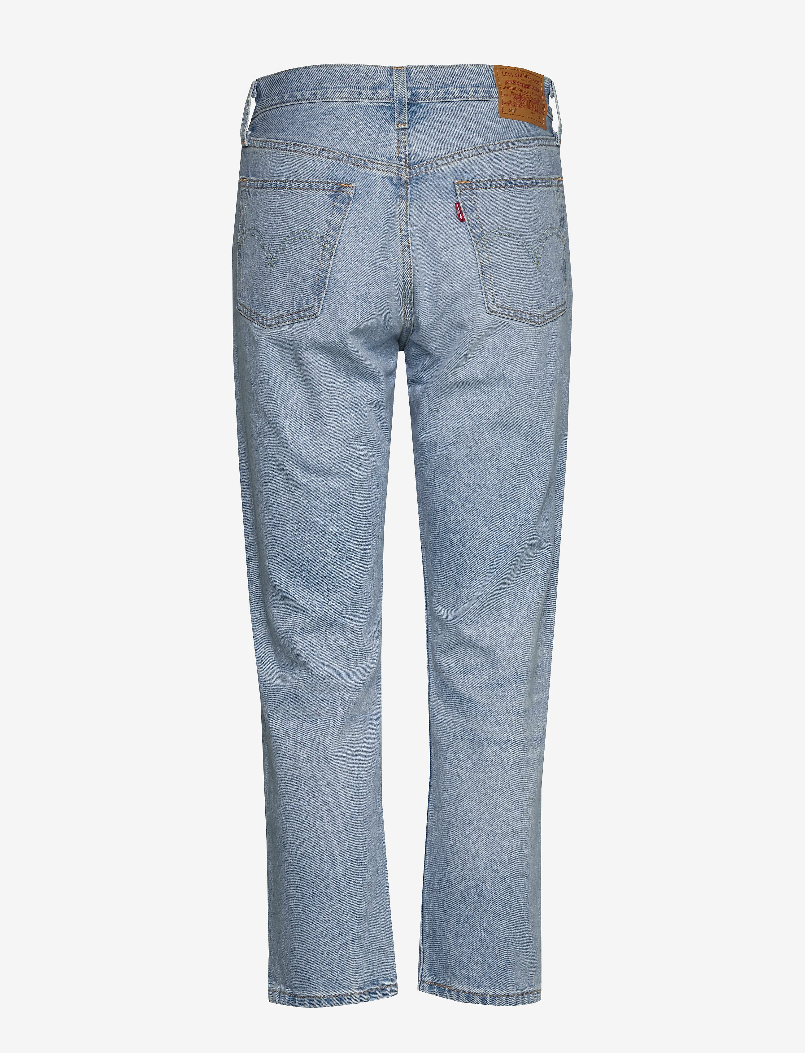Levi's® - 501 CROP OJAI LUXOR RA - light indigo - worn in - 2