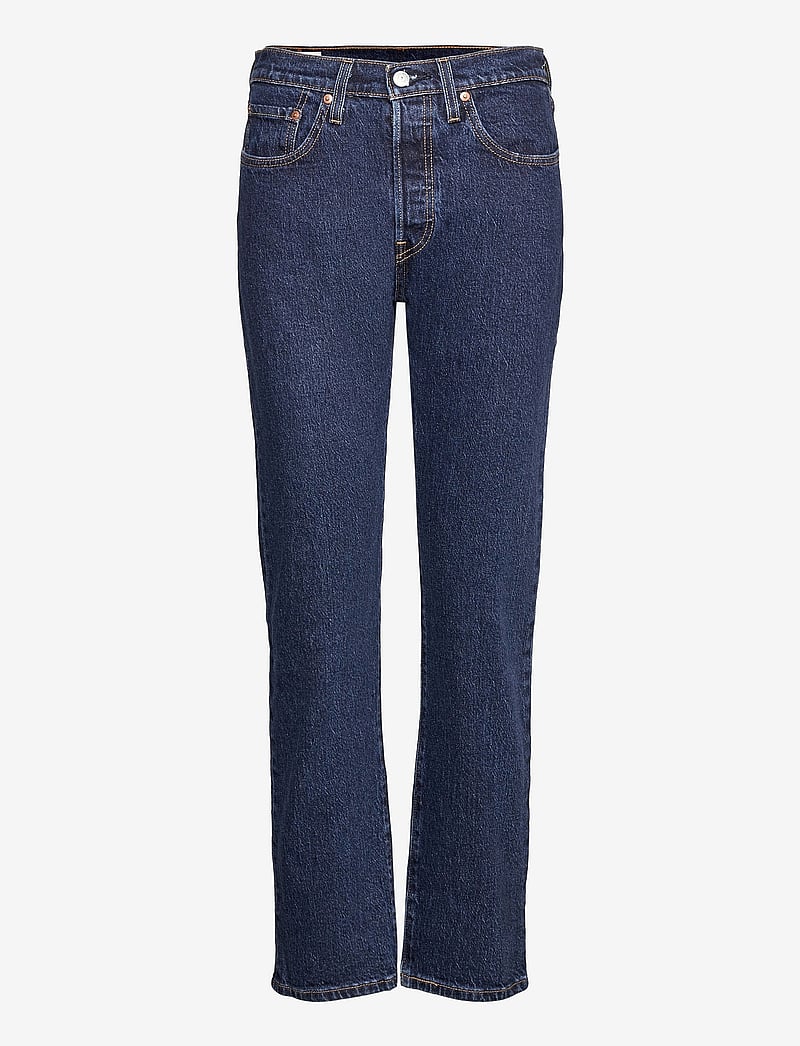 Levi's® - 501 CROP SALSA STONEWASH - raka jeans - dark indigo - flat finish - 1