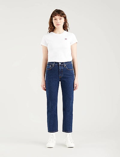 501 Crop Salsa Stonewash - Straight Jeans