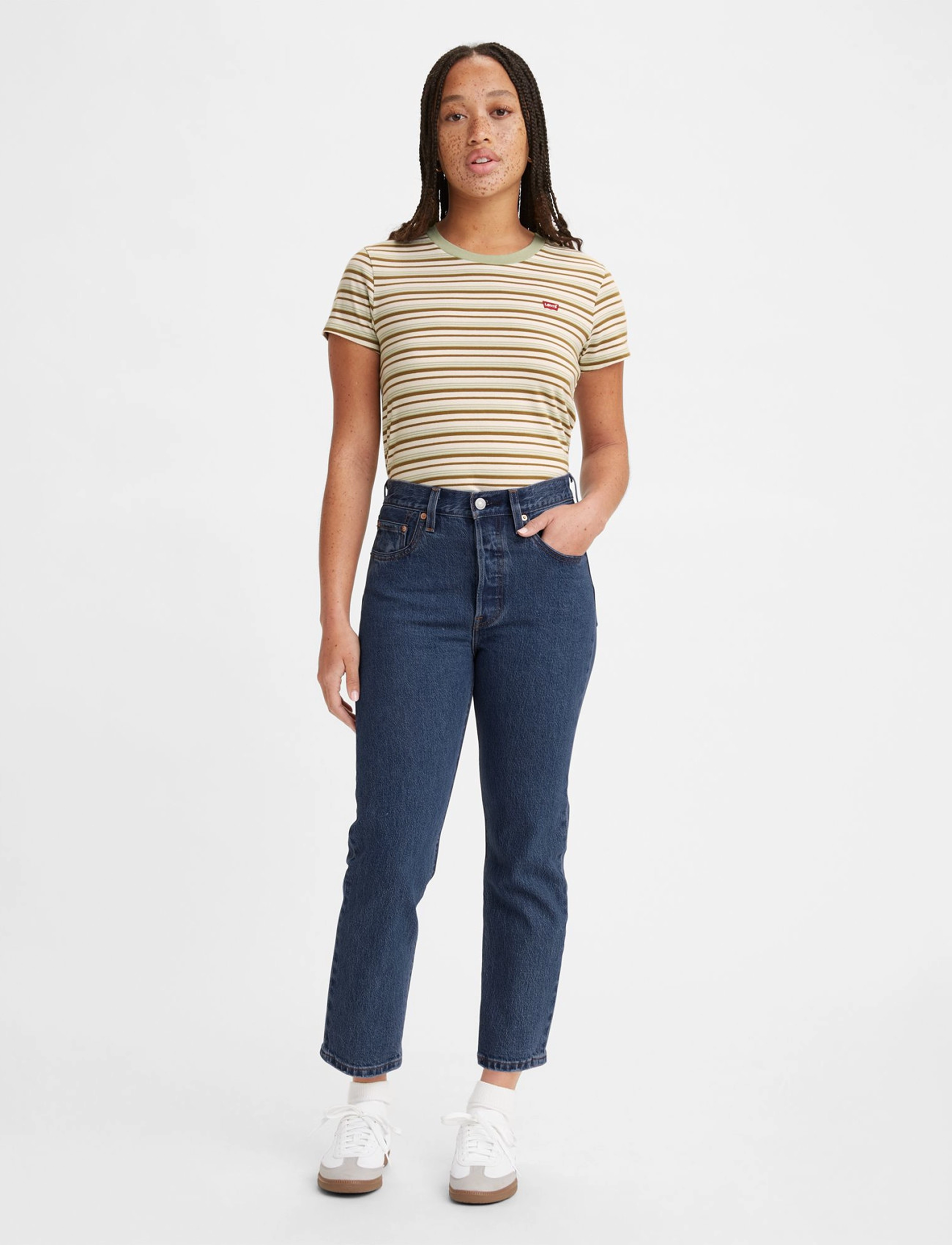 LEVIS ® Jeans '501® CROP' dam – bild 7