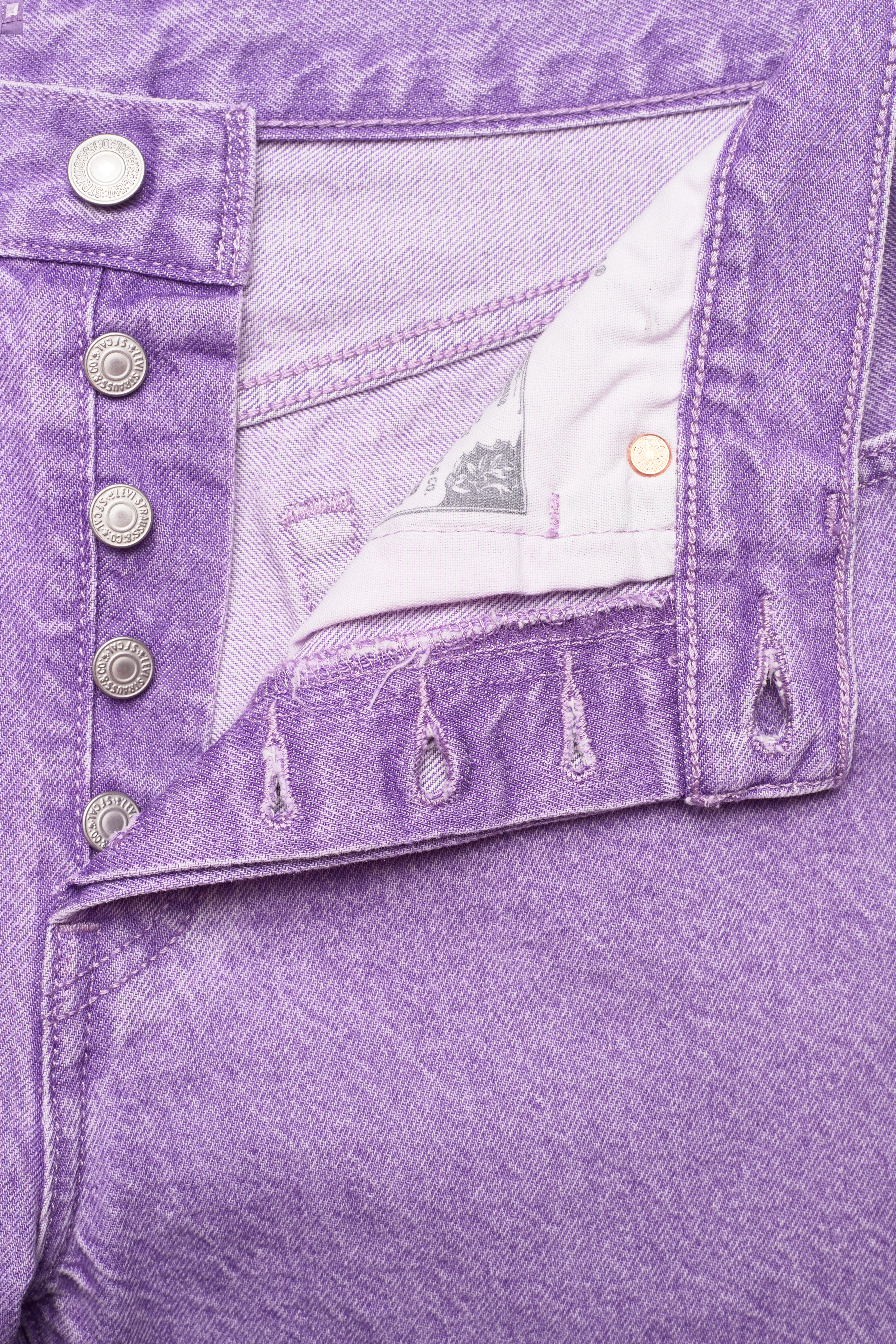 LEVI´S Women - 501 CROP YD BOTANICAL LAVENDER - multi-color - 5