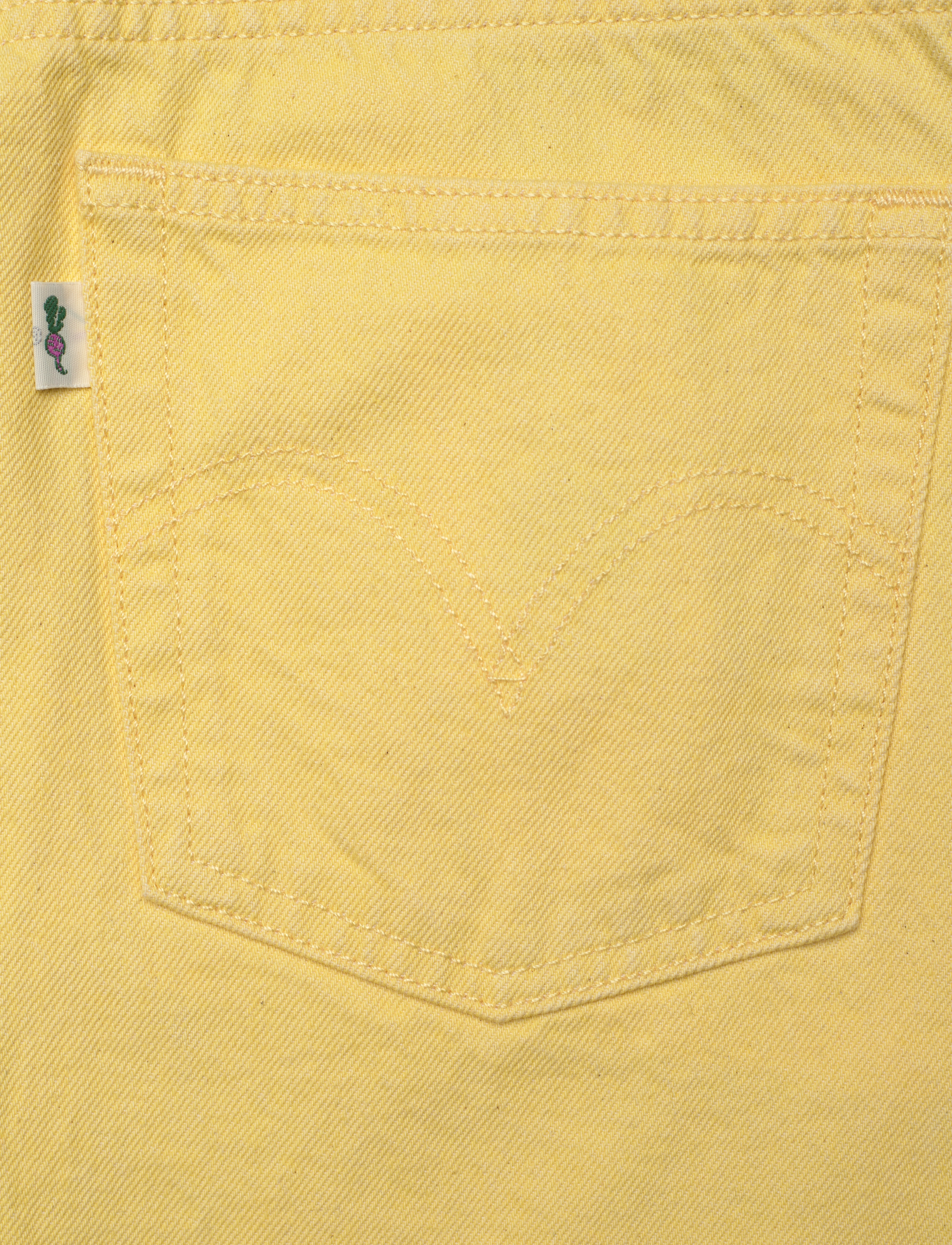 LEVI´S Women - 501 CROP YD BOTANICAL GARDENIA - yellows/oranges - 4