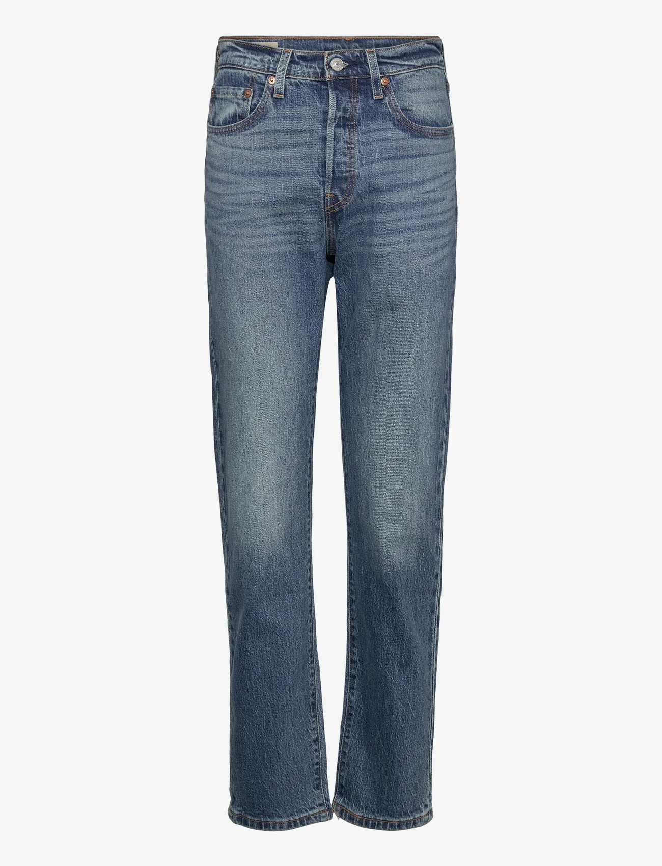 LEVI´S Women - 501 CROP STAND OFF - raka jeans - dark indigo - worn in - 0