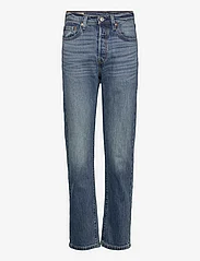 LEVI´S Women - 501 CROP STAND OFF - straight jeans - dark indigo - worn in - 0